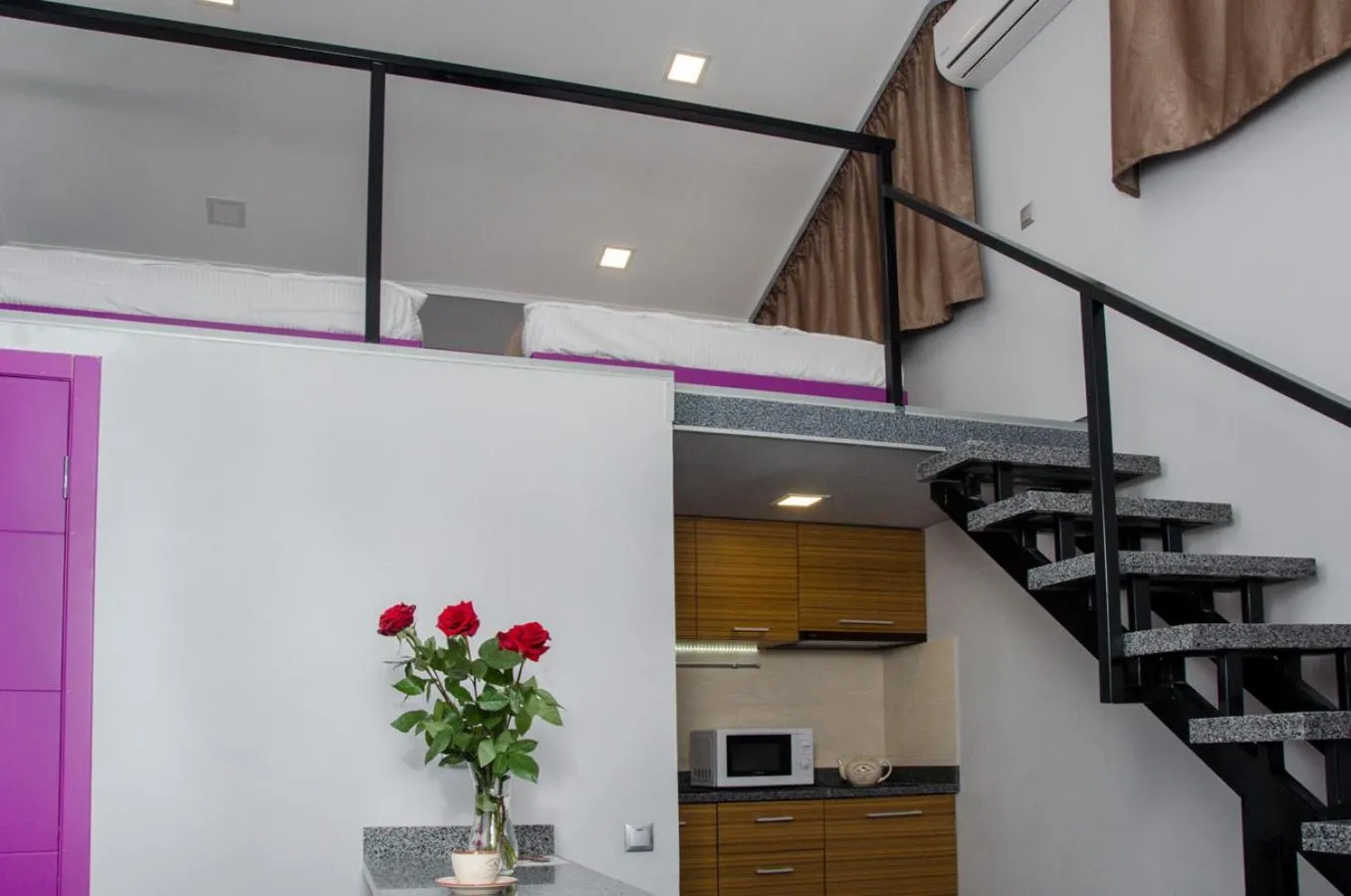 Decorative detail in Pushkinskaya Apartments