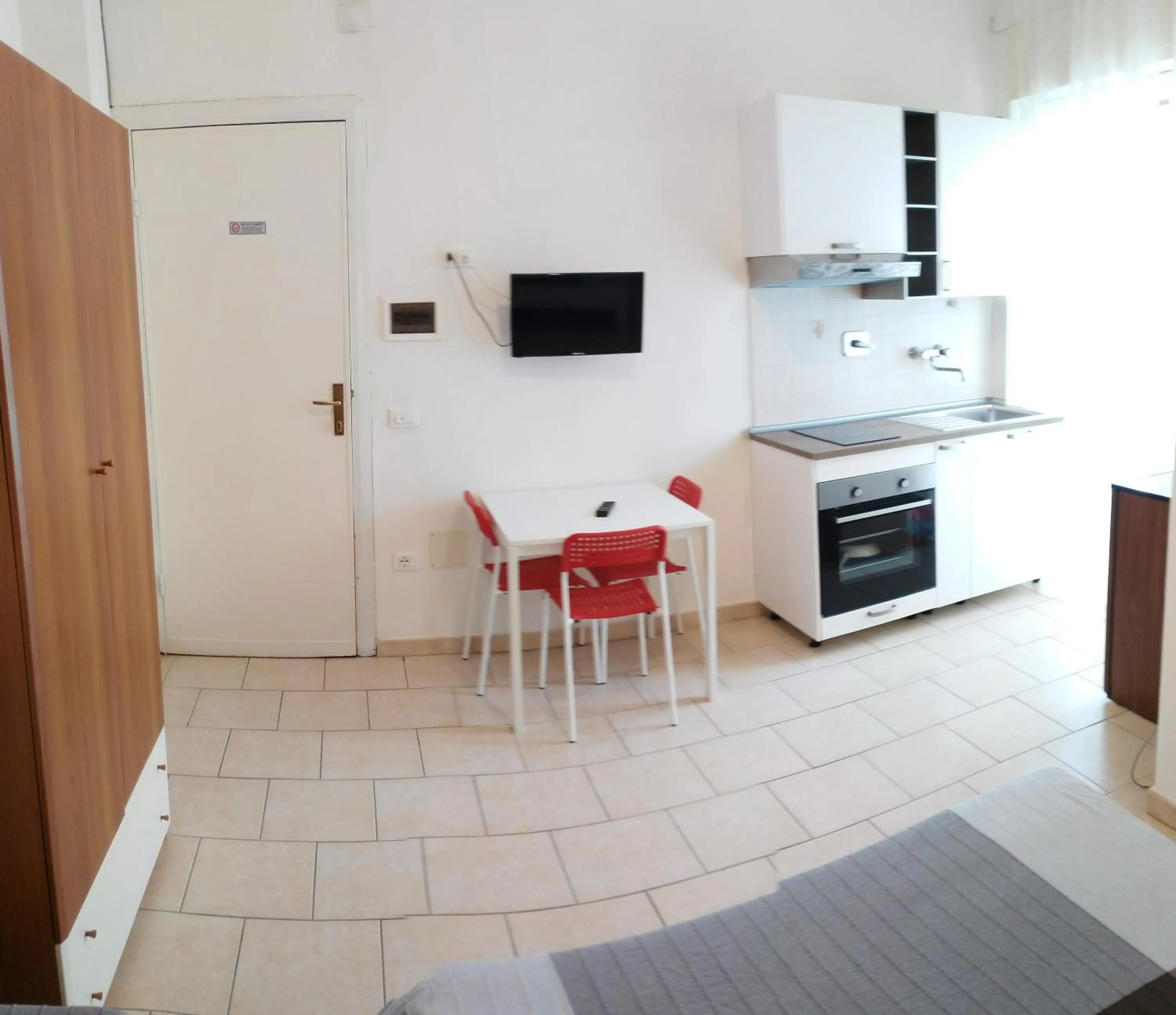 Kitchen or kitchenette in Residence Hotel Vittoria