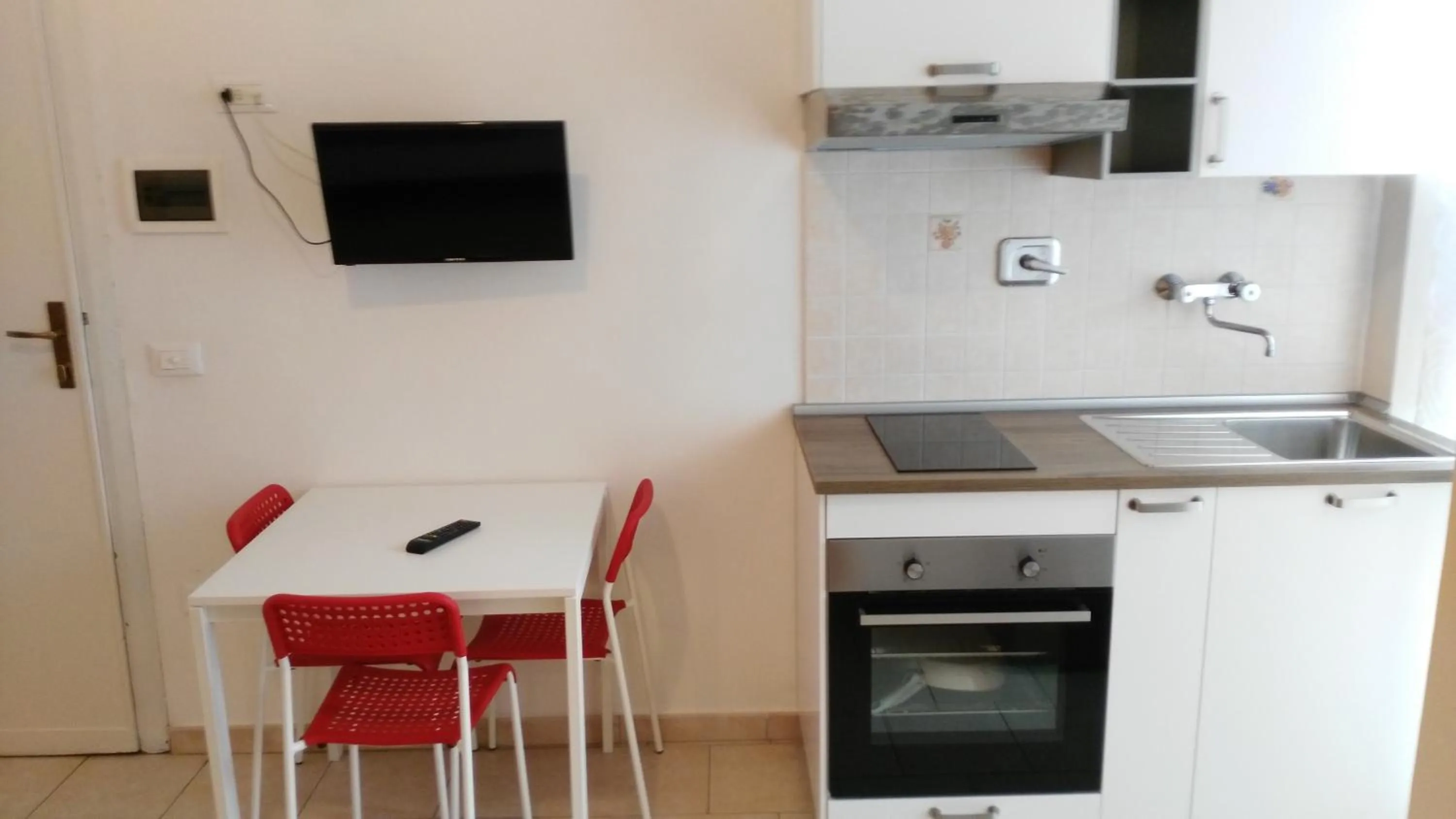 Kitchen or kitchenette in Residence Hotel Vittoria