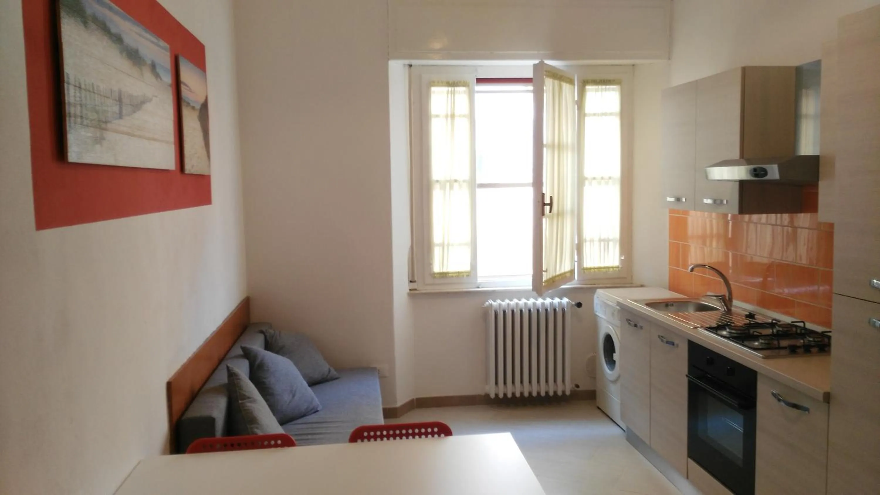 Kitchen or kitchenette in Residence Hotel Vittoria