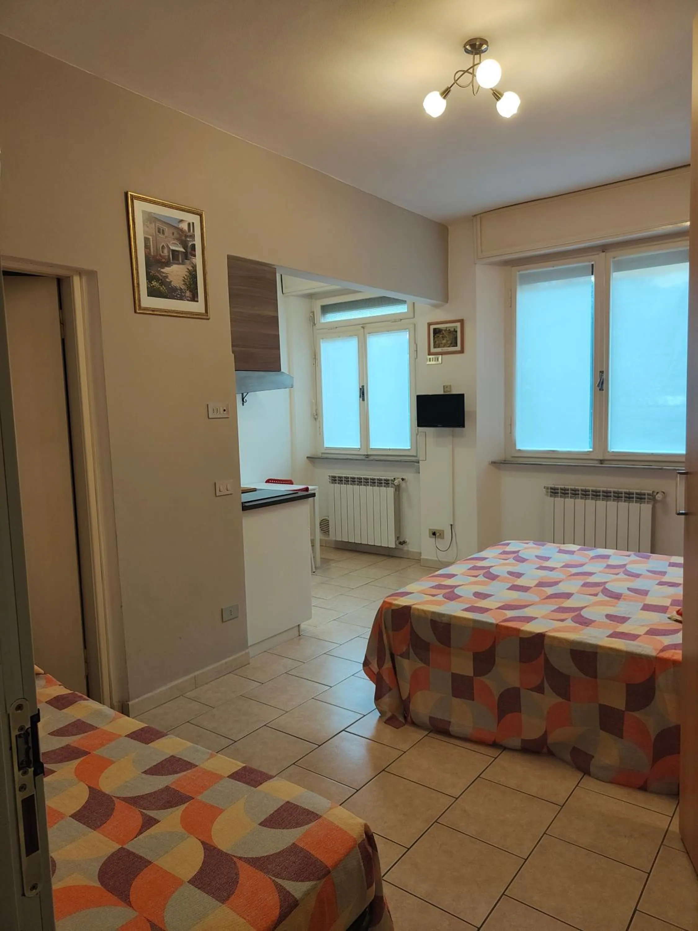 View (from property/room), Bed in Residence Hotel Vittoria