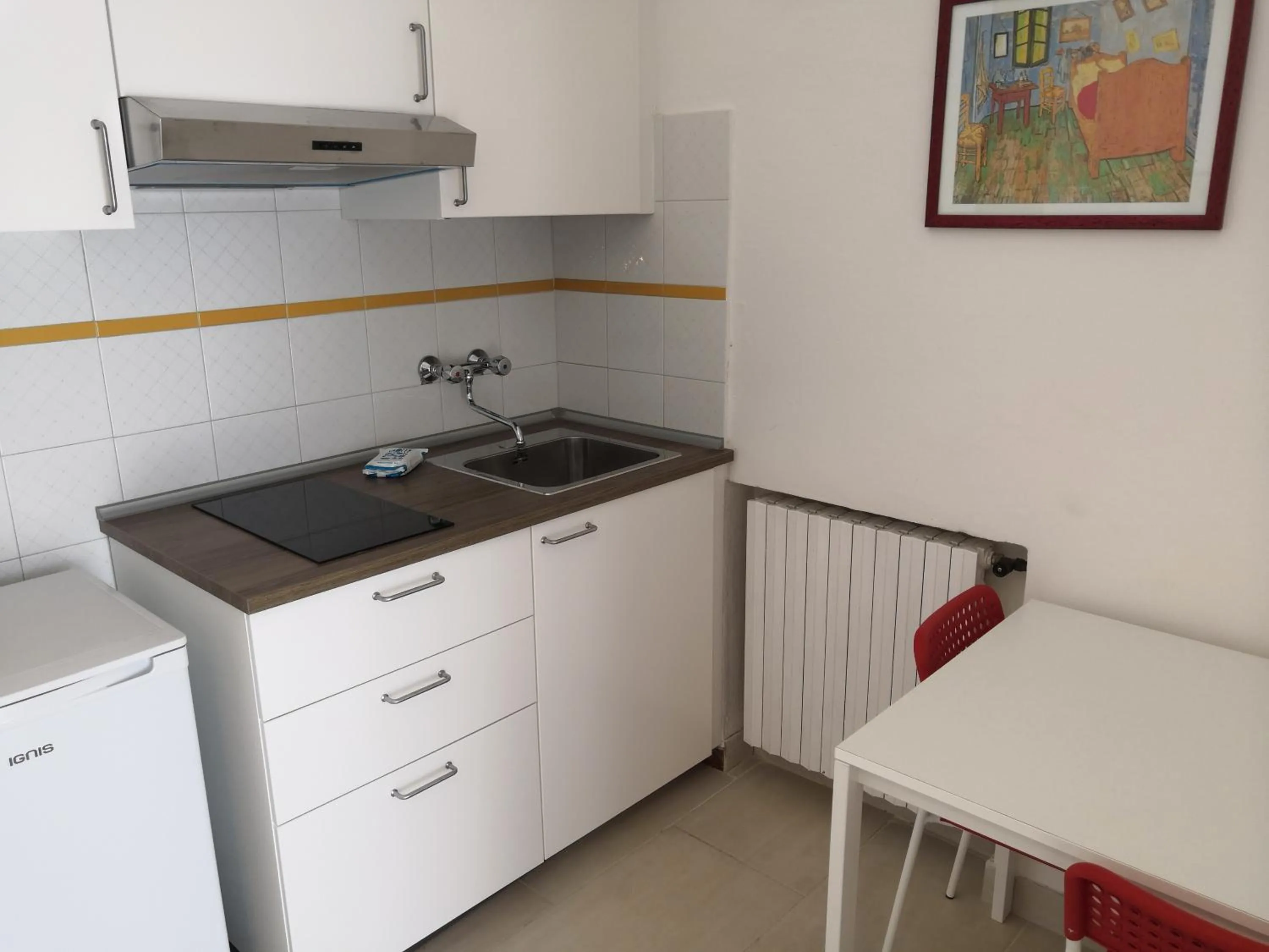 Kitchen or kitchenette in Residence Hotel Vittoria
