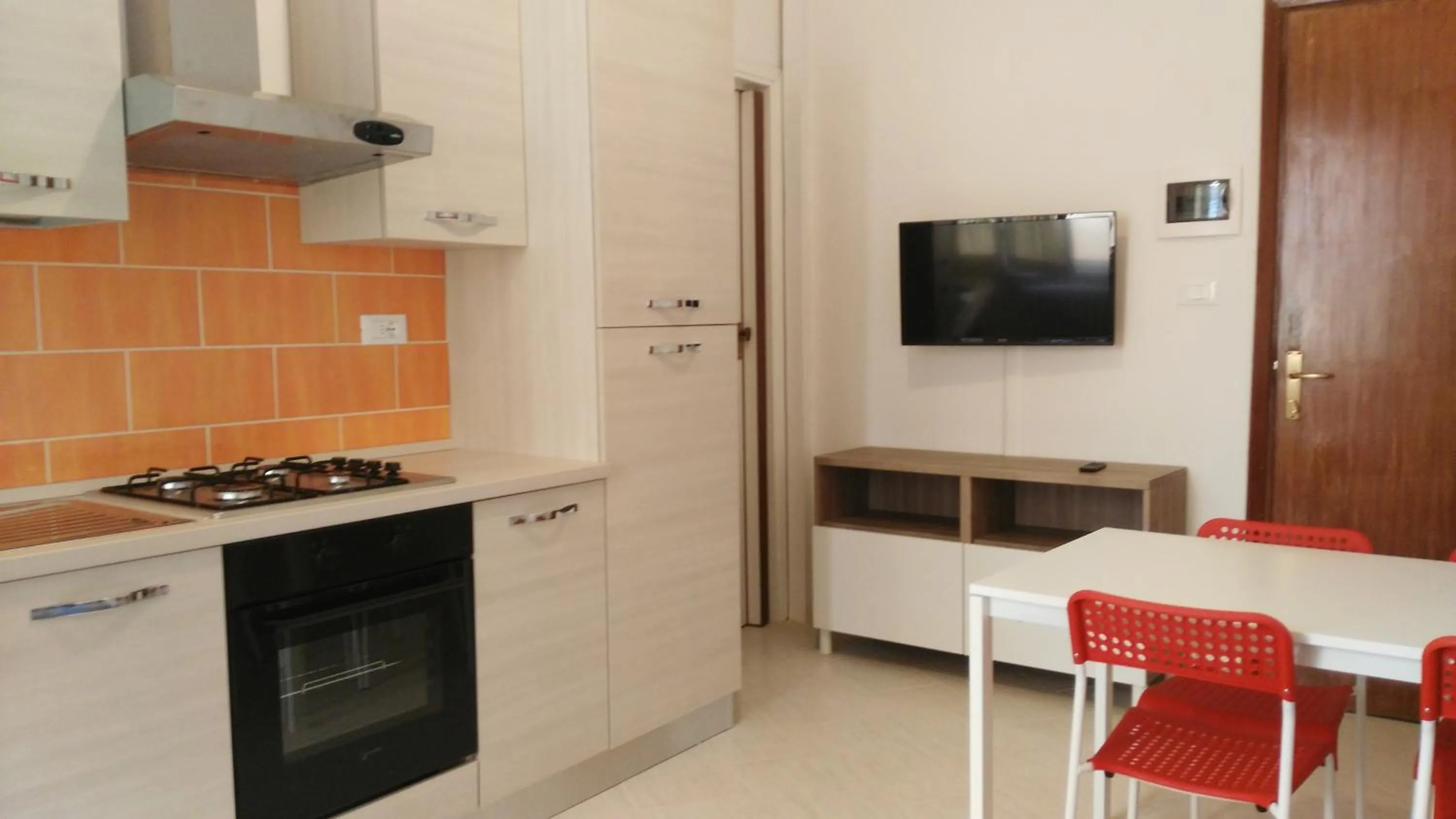 Kitchen or kitchenette in Residence Hotel Vittoria