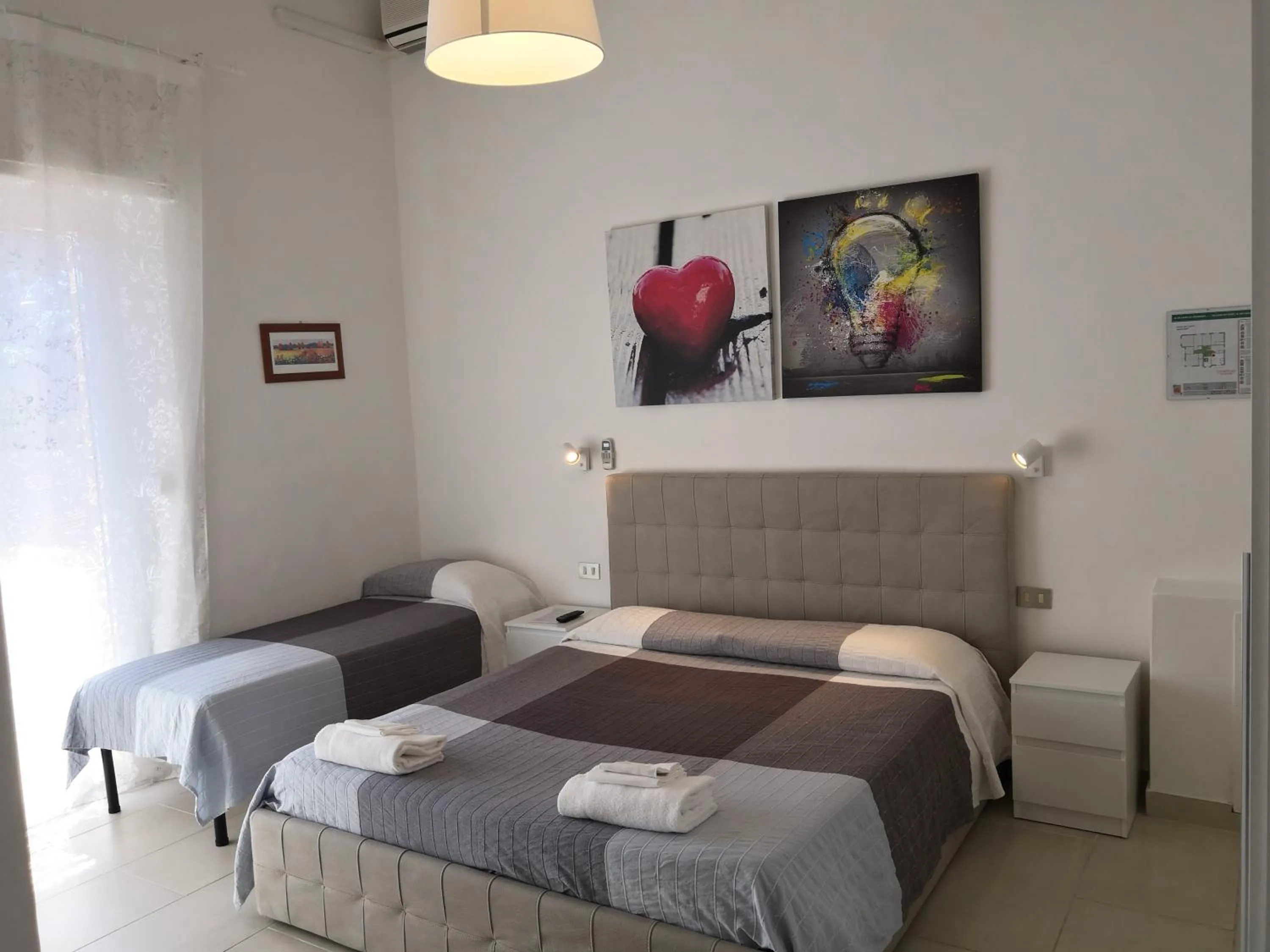 Bedroom, Bed in Residence Hotel Vittoria