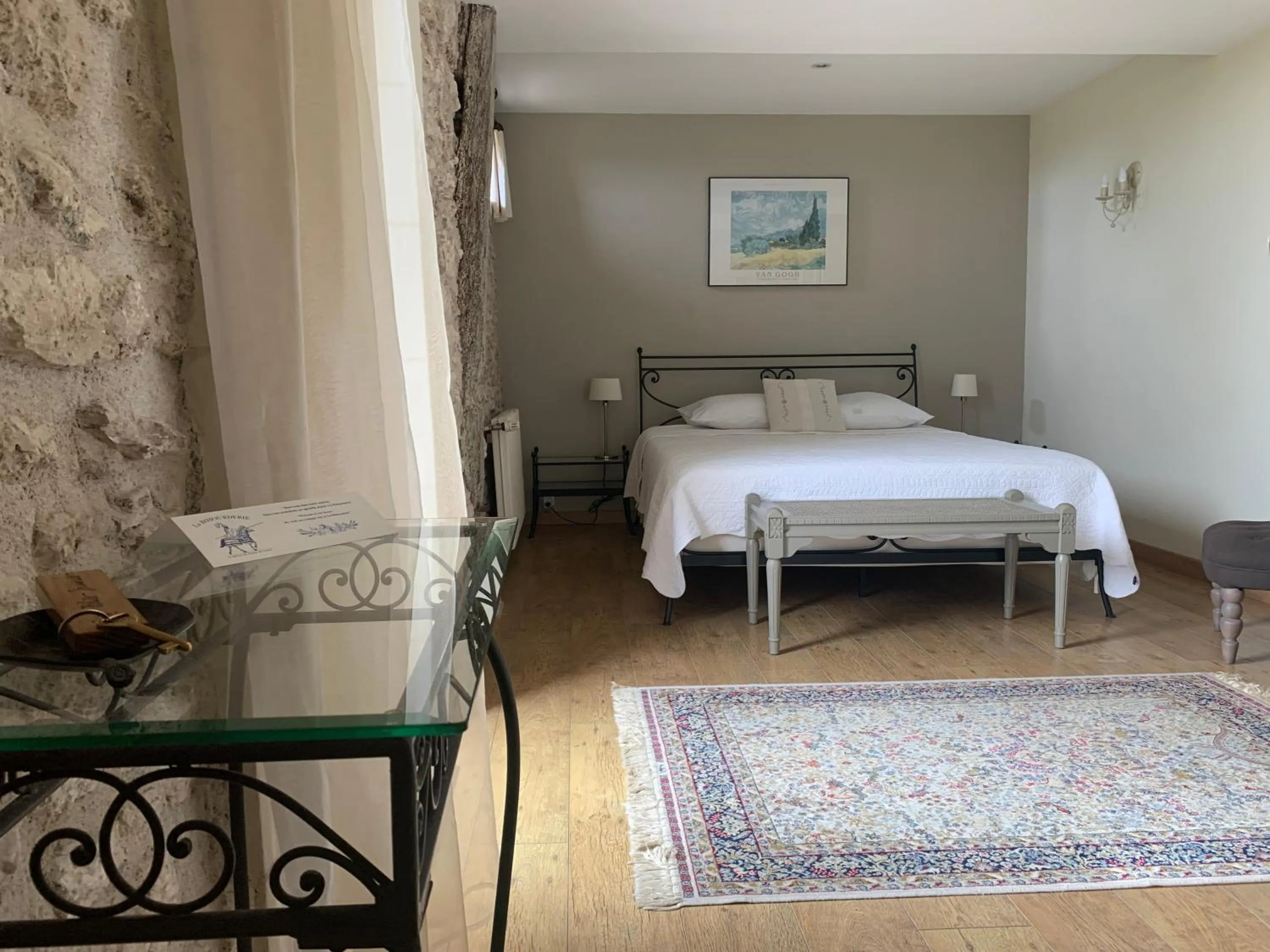 Bedroom in La Bihourderie