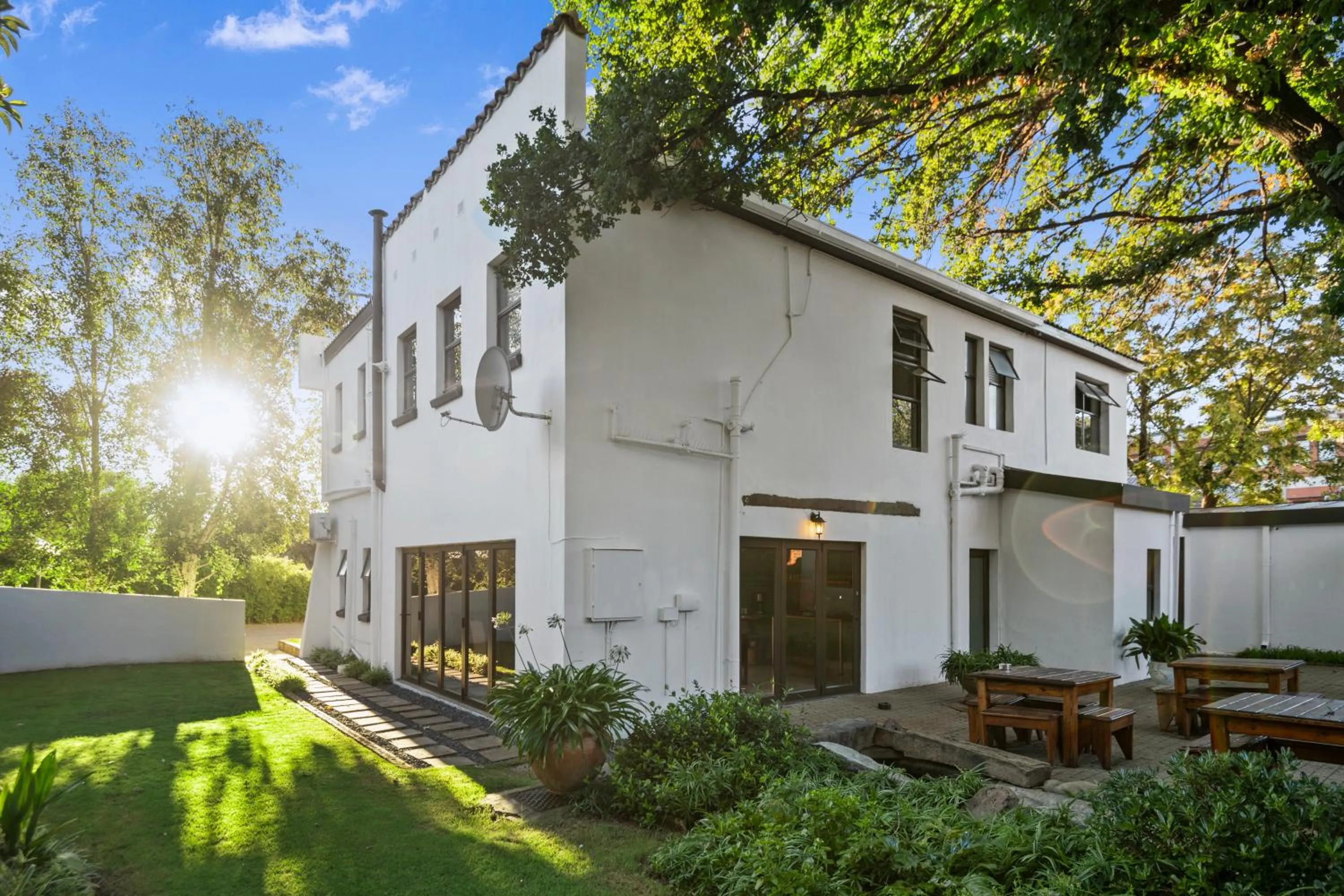 Garden in De Akker Guest House
