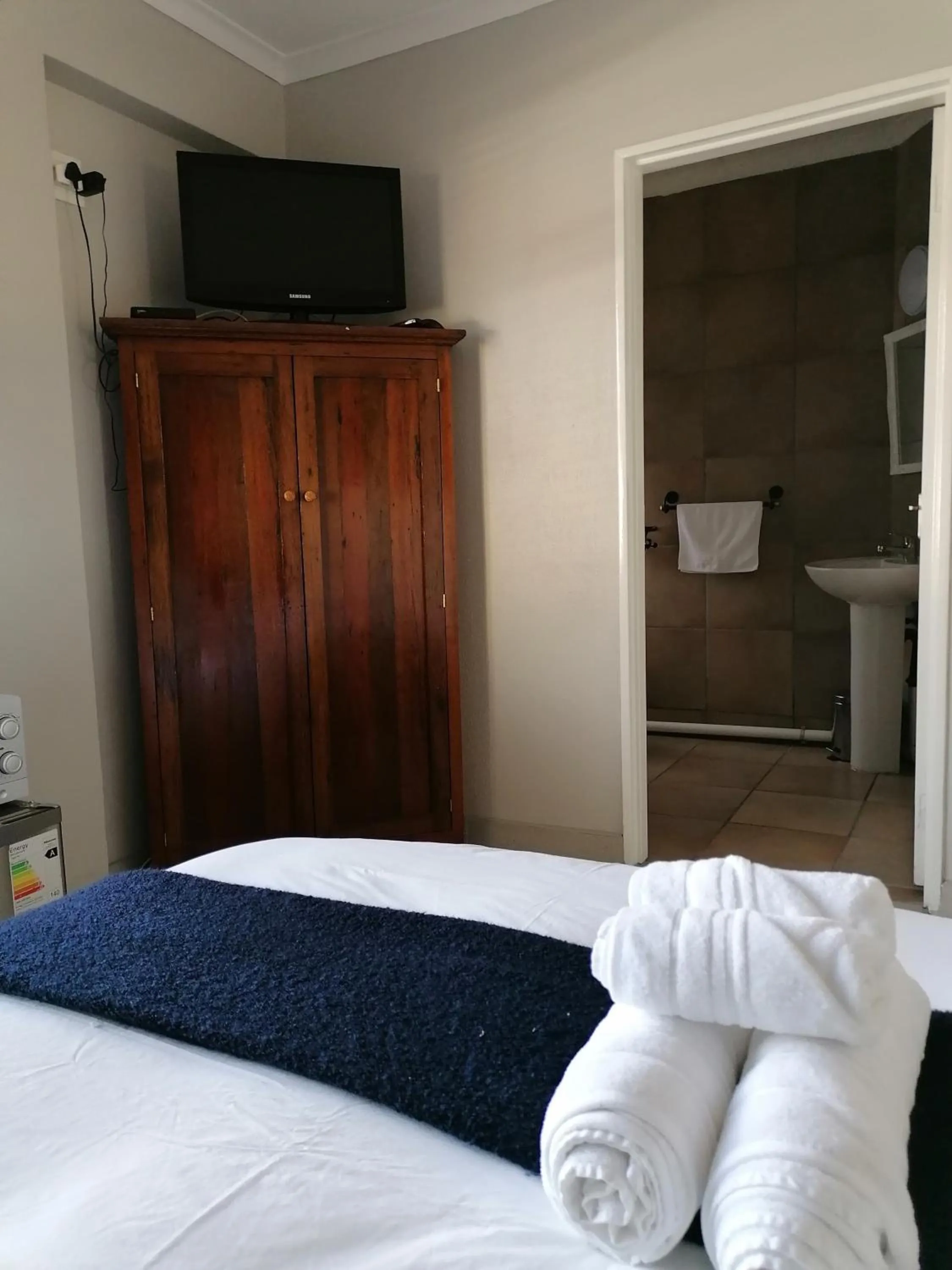 Bed in De Akker Guest House