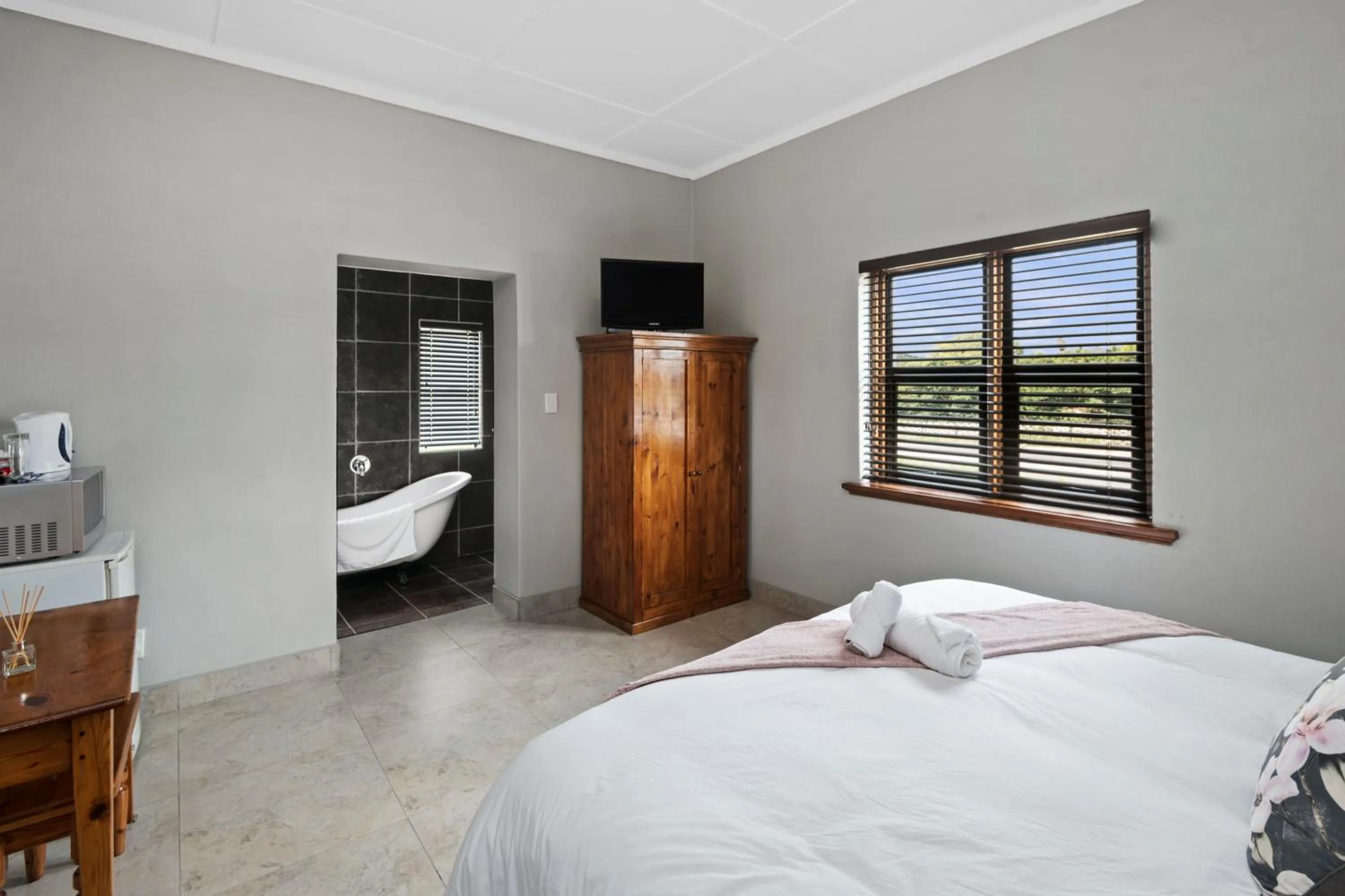 TV and multimedia, Bed in De Akker Guest House