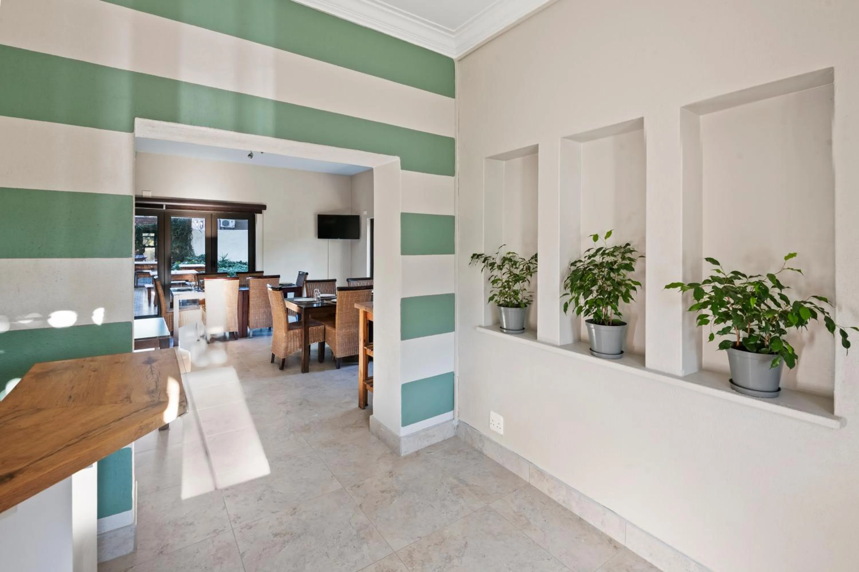 Lobby or reception in De Akker Guest House