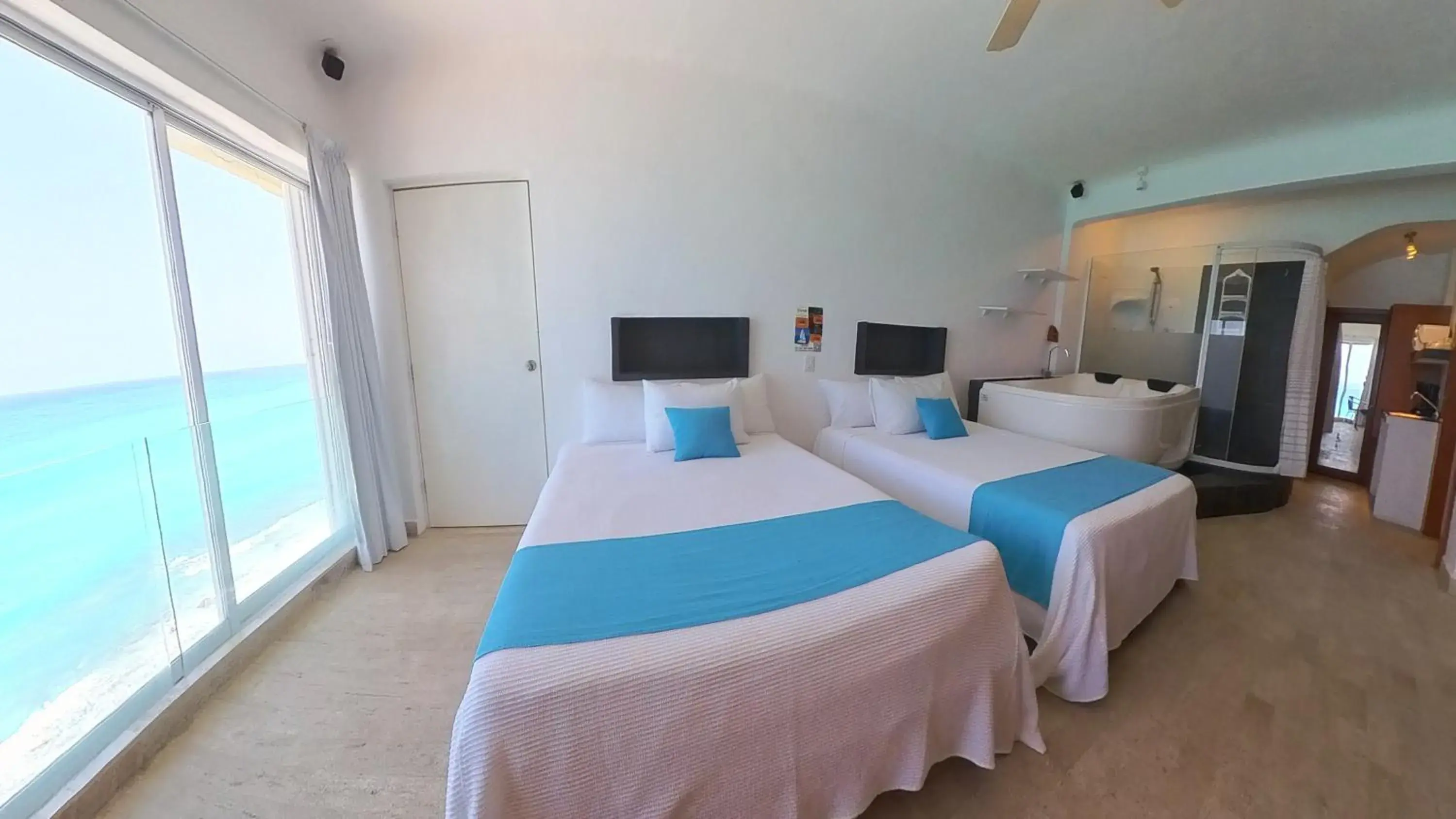 Double Room with Sea View - single occupancy in Cancún Plaza Sea View Double Room with Sea View - single occupancy in Cancún Plaza Sea View