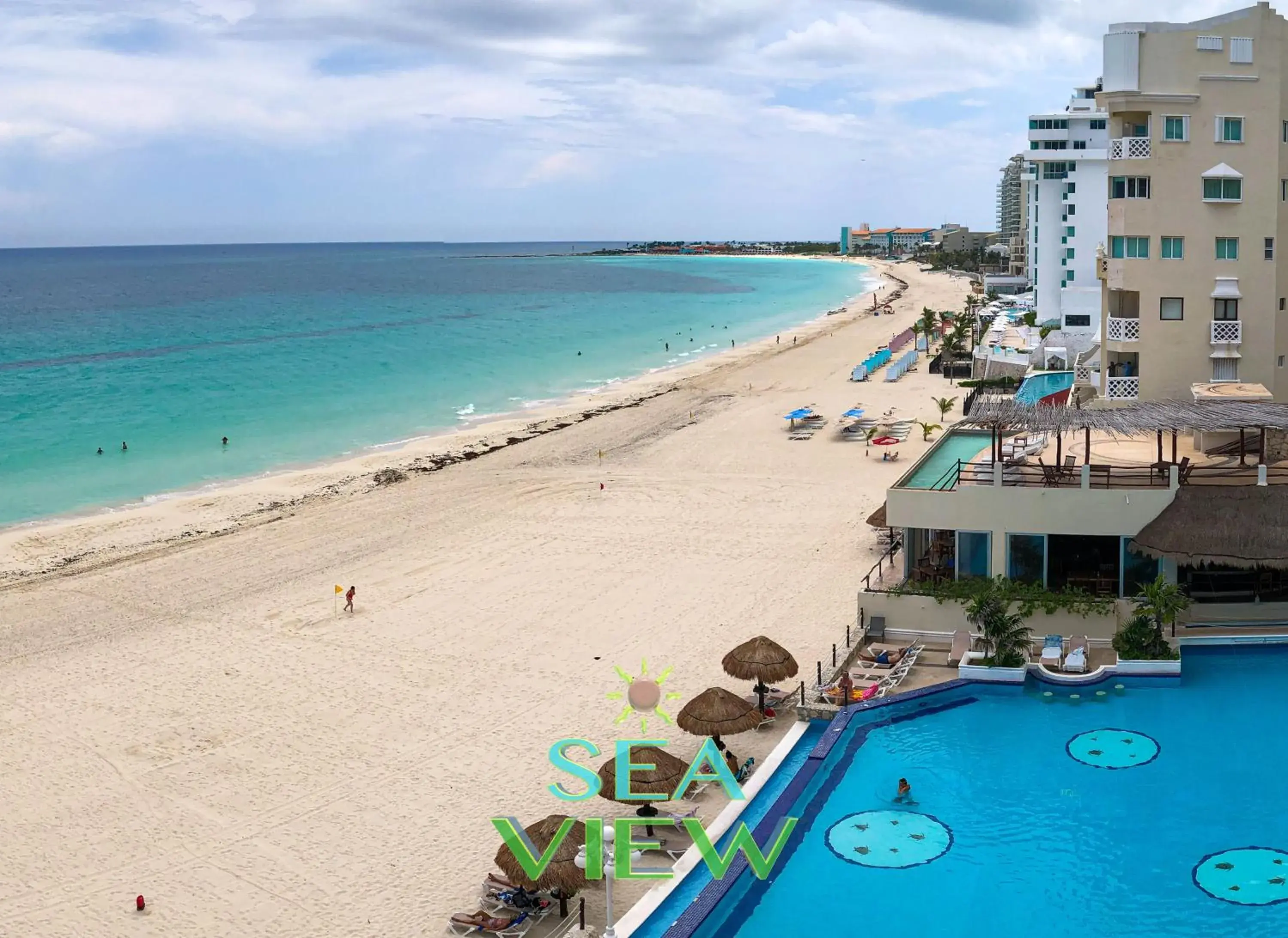 Studio Apartment with Sea View - single occupancy in Cancún Plaza Sea View Studio Apartment with Sea View - single occupancy in Cancún Plaza Sea View
