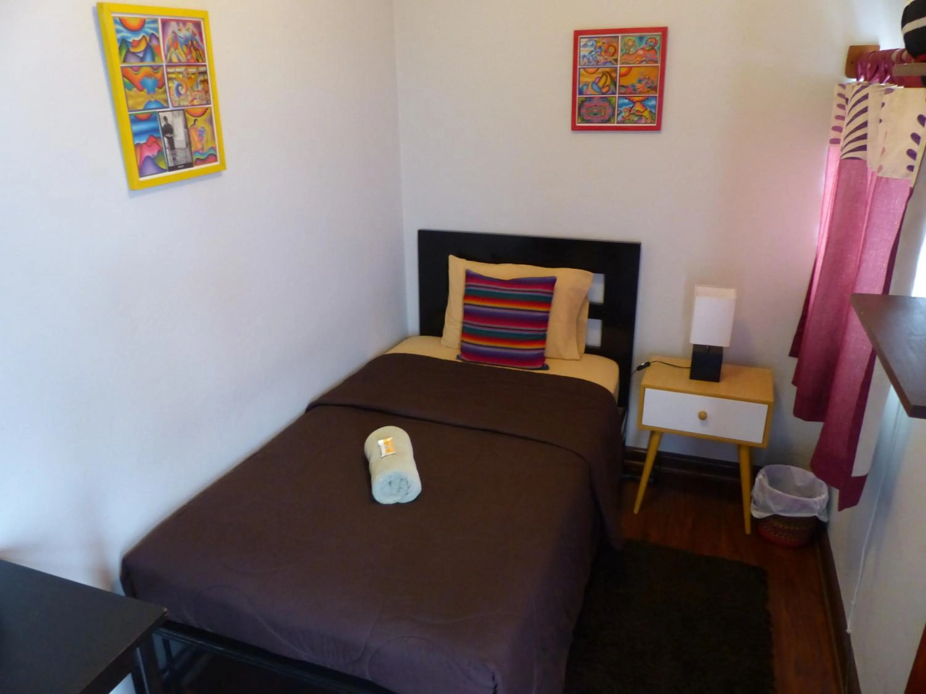 Bed in The Lighthouse Bed and Breakfast