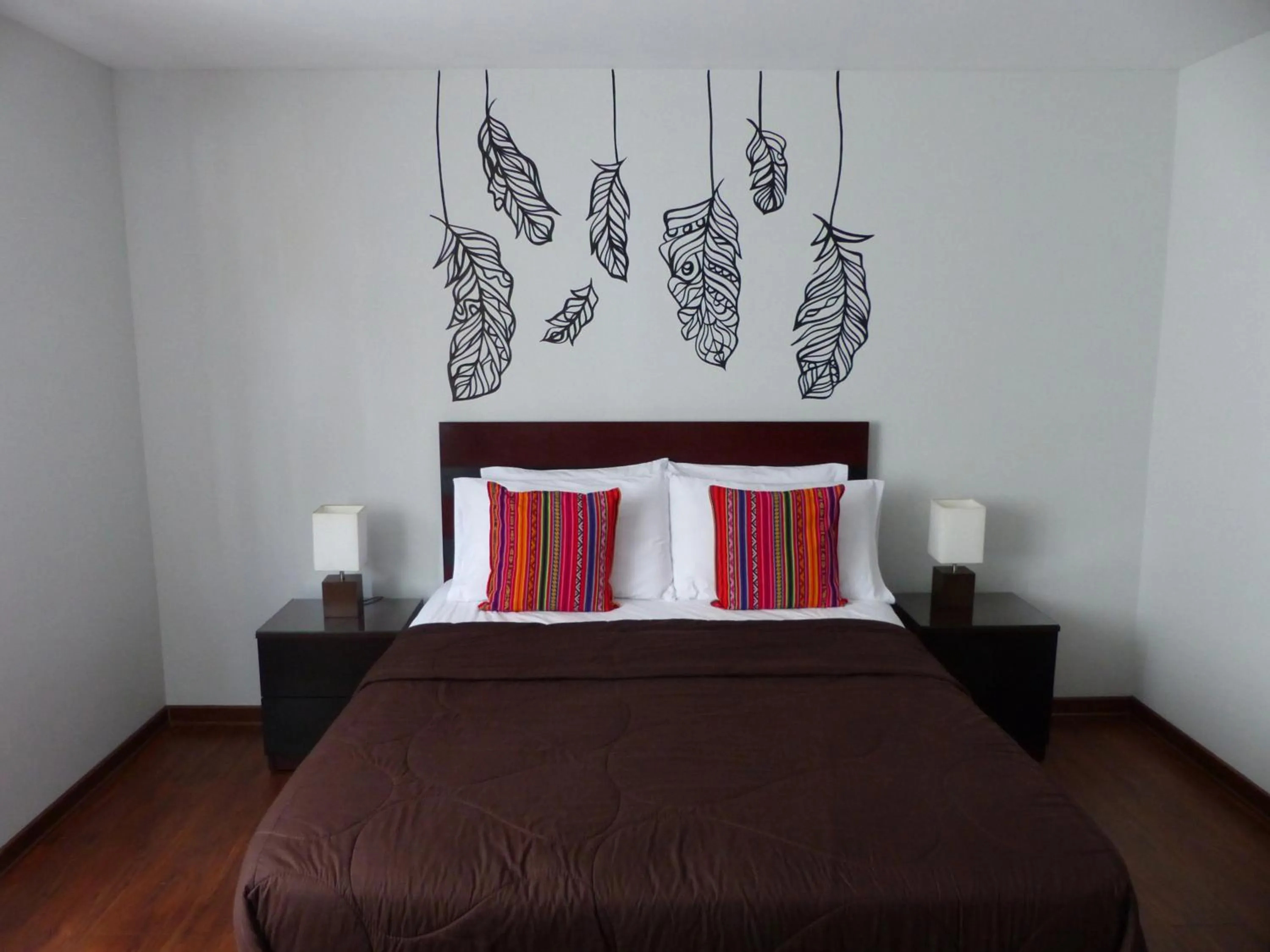 Decorative detail, Bed in The Lighthouse Bed and Breakfast