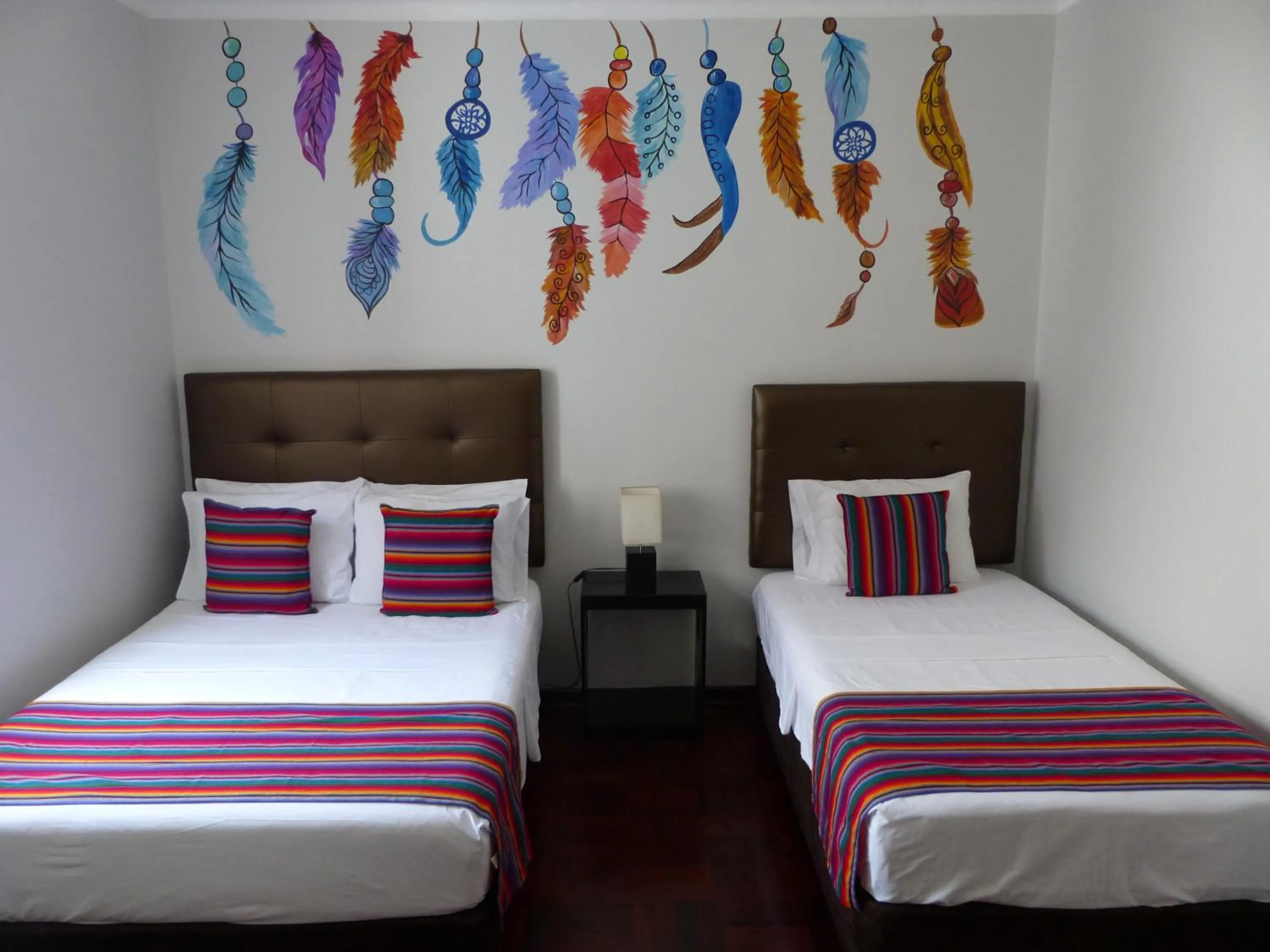 Bed in The Lighthouse Bed and Breakfast