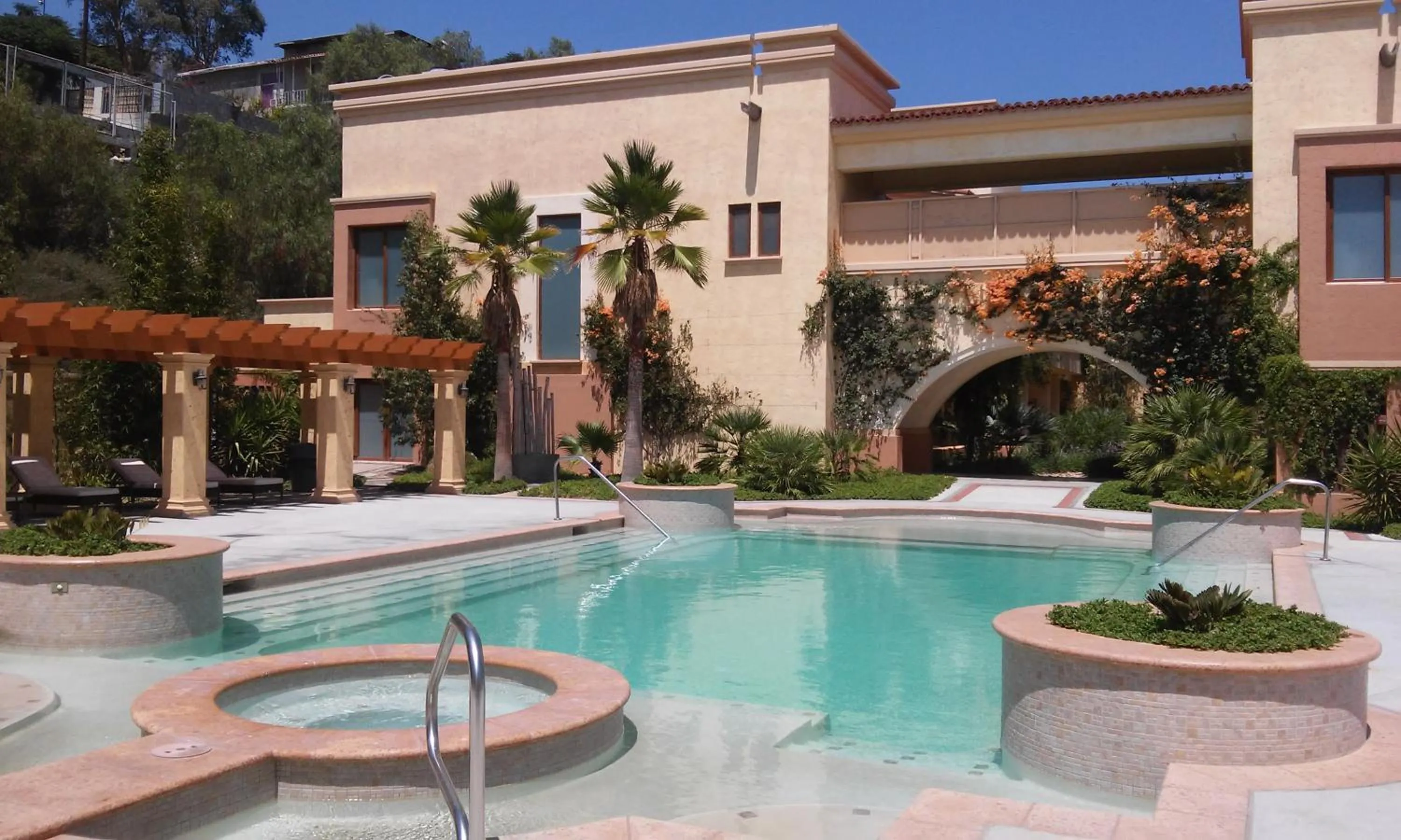 Swimming pool in Santuario Diegueño