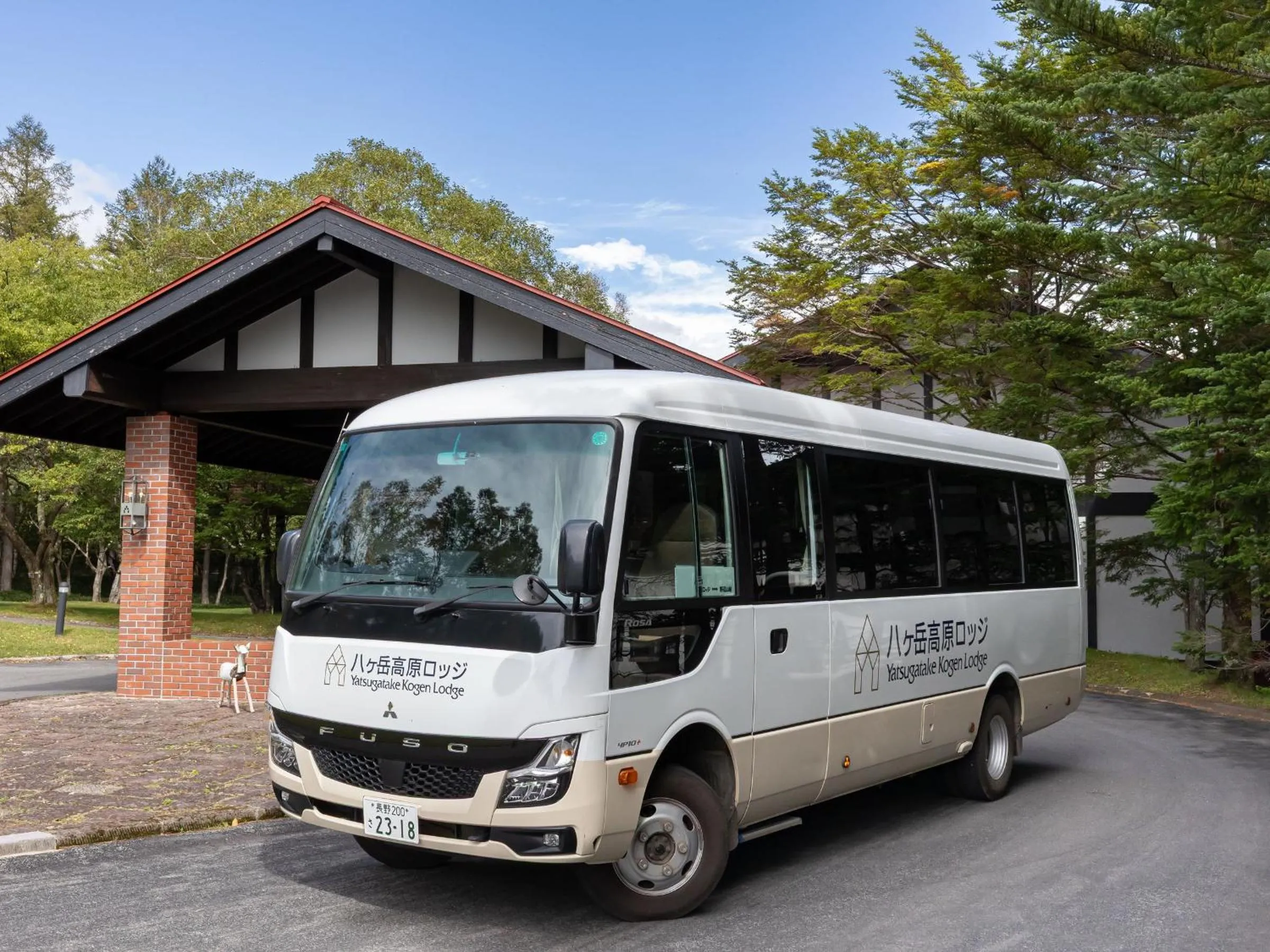 shuttle in Yatsugatake Kogen Lodge