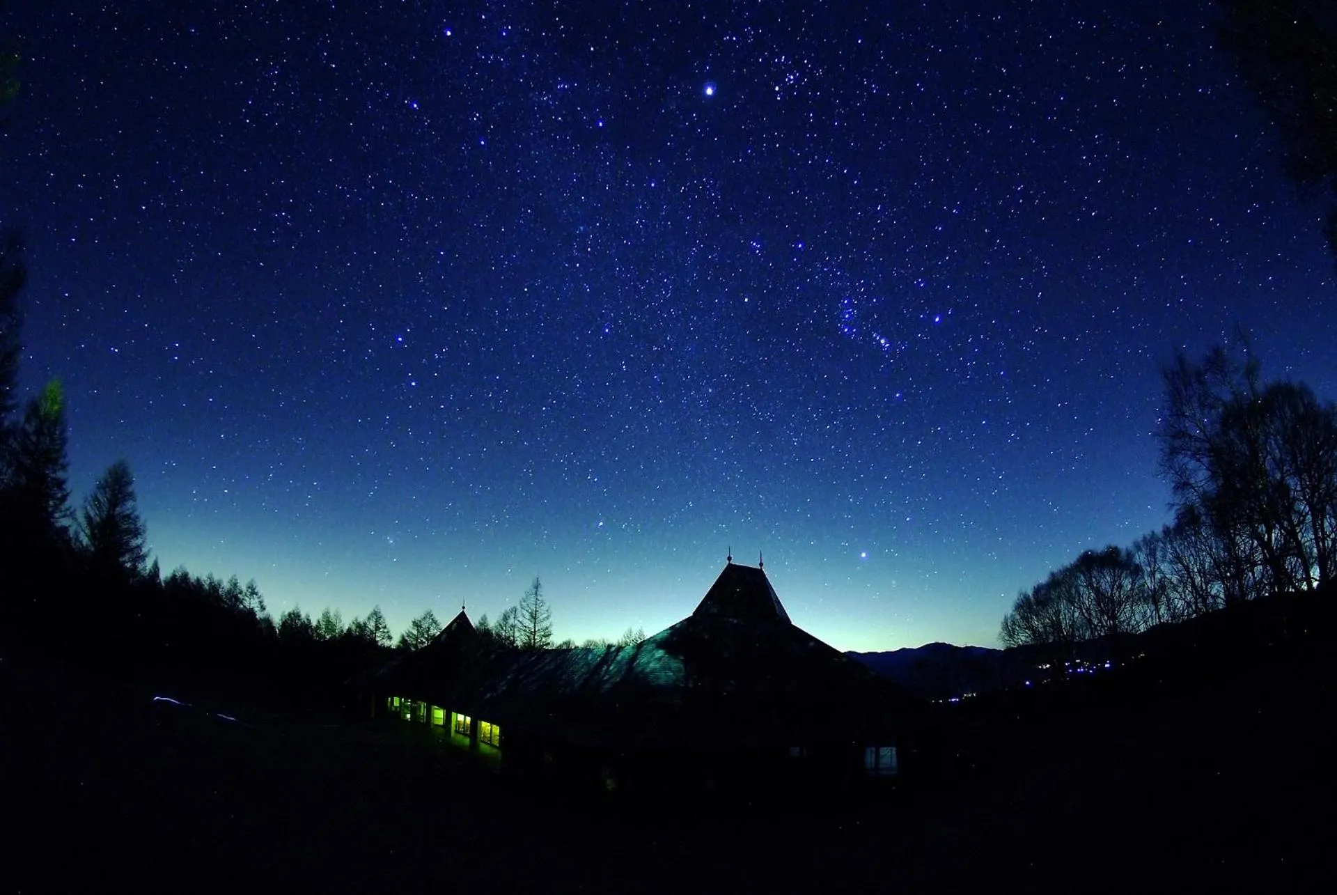 Natural landscape in Yatsugatake Kogen Lodge