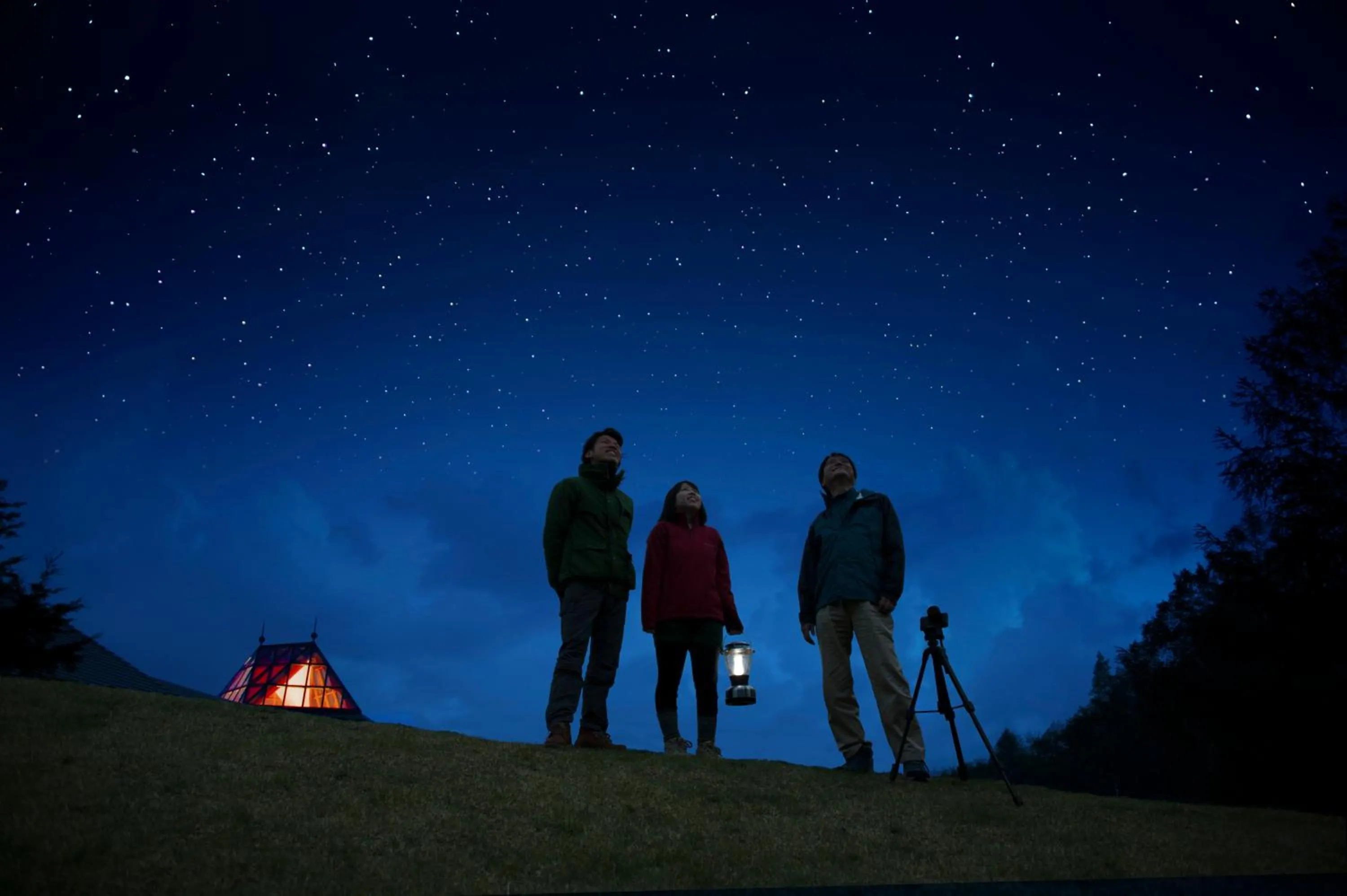 On site in Yatsugatake Kogen Lodge