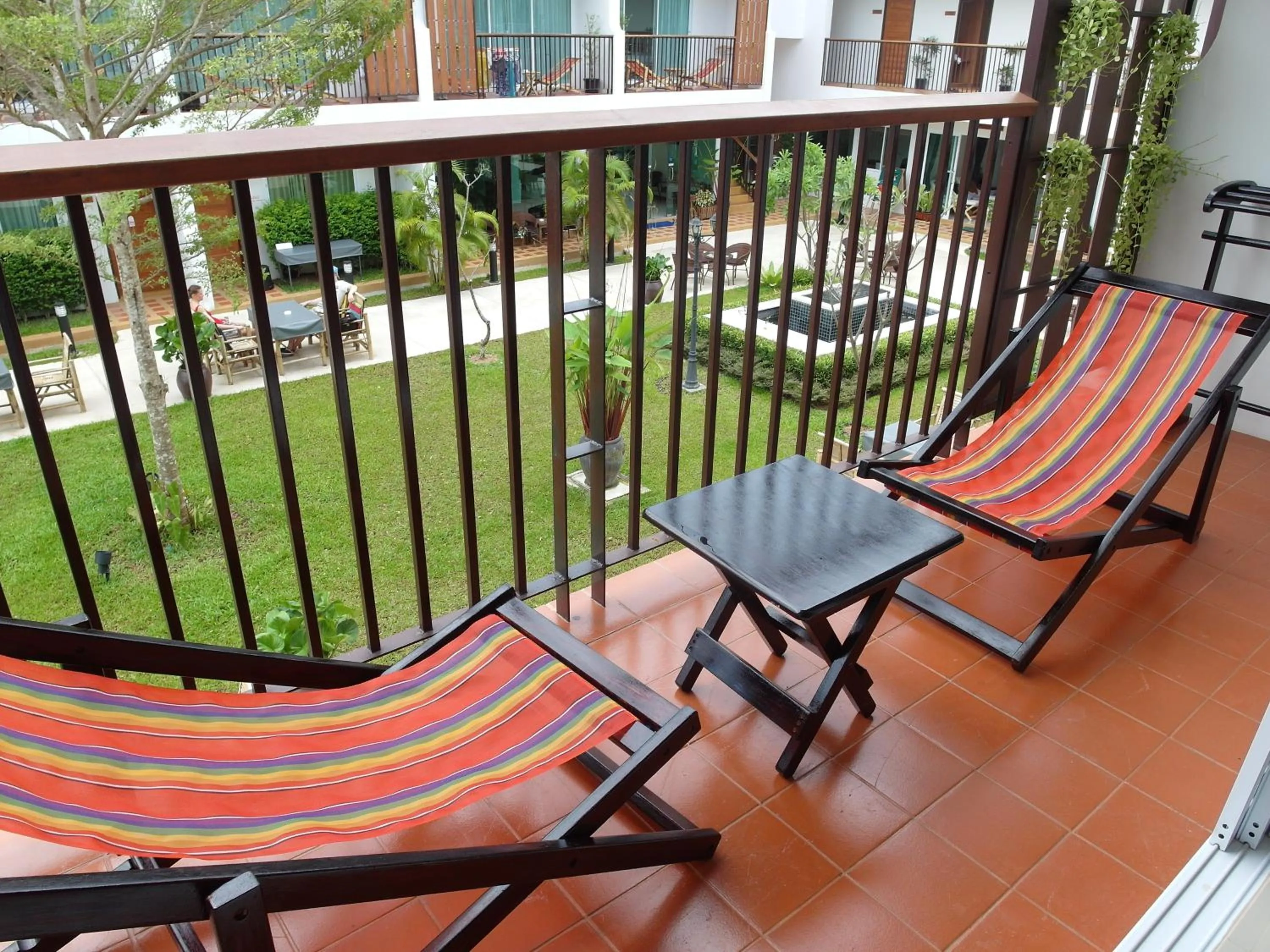 Garden view in Crystal Lamai Hotel