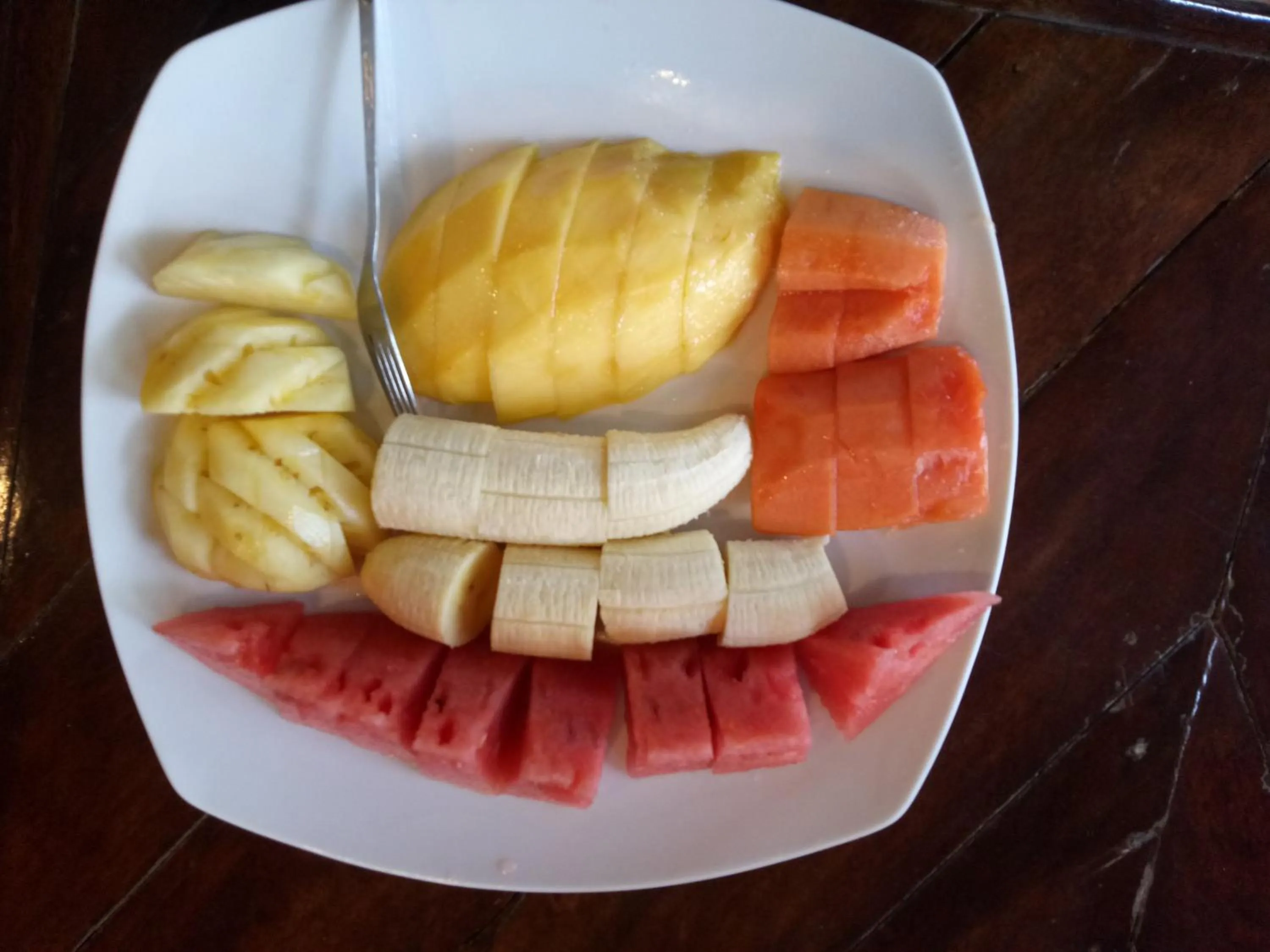 Continental breakfast in Bee Nat Garden Resort