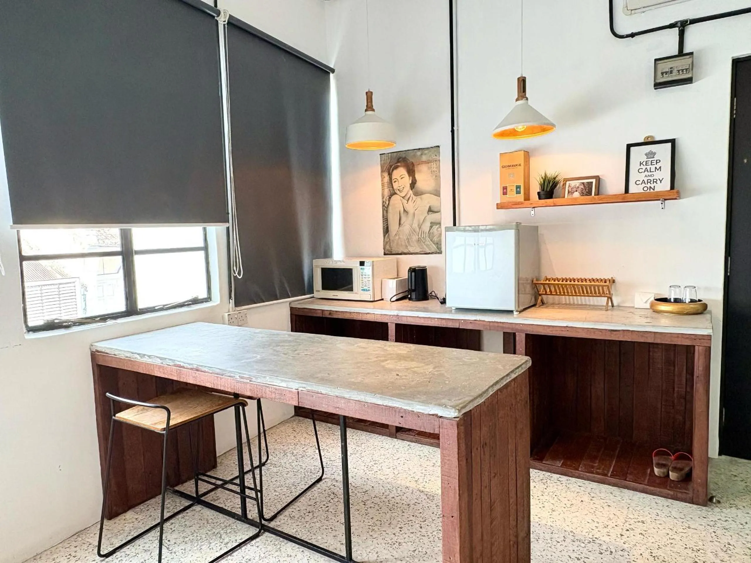 minibar in Kim Haus Loft