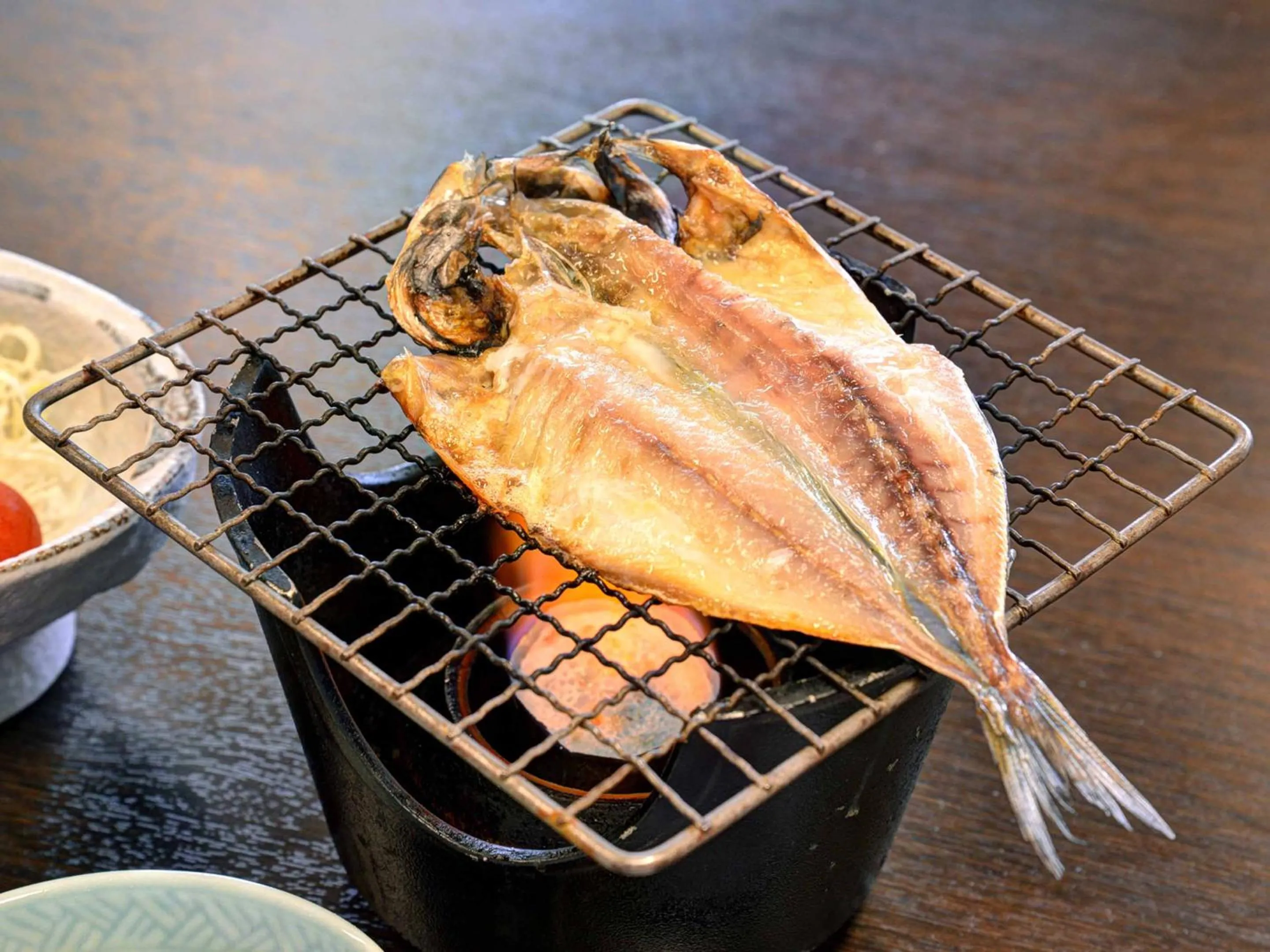 Asian breakfast in Takumi Kanko Hotel