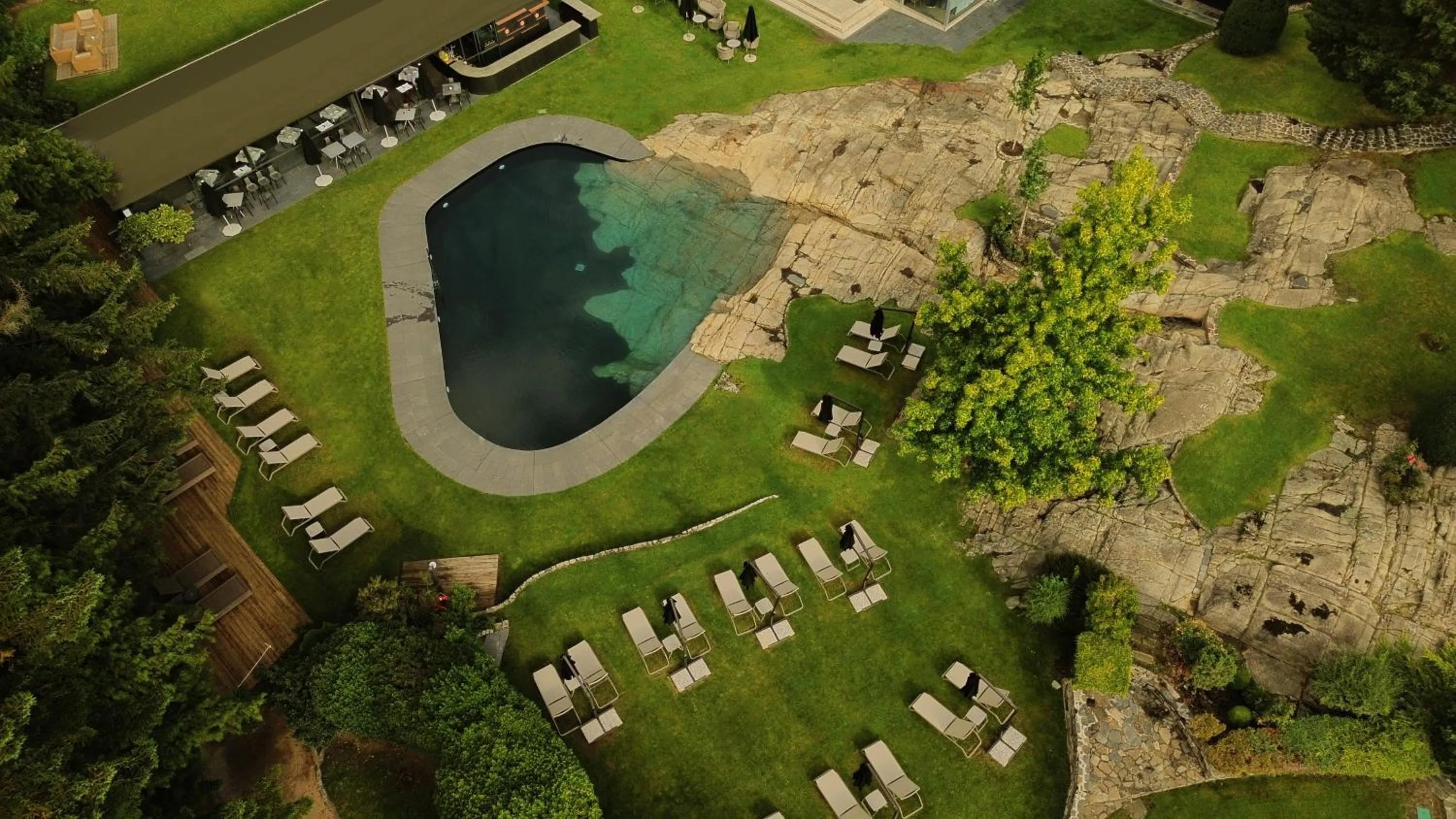 Bird's eye view in Andorra Park Hotel