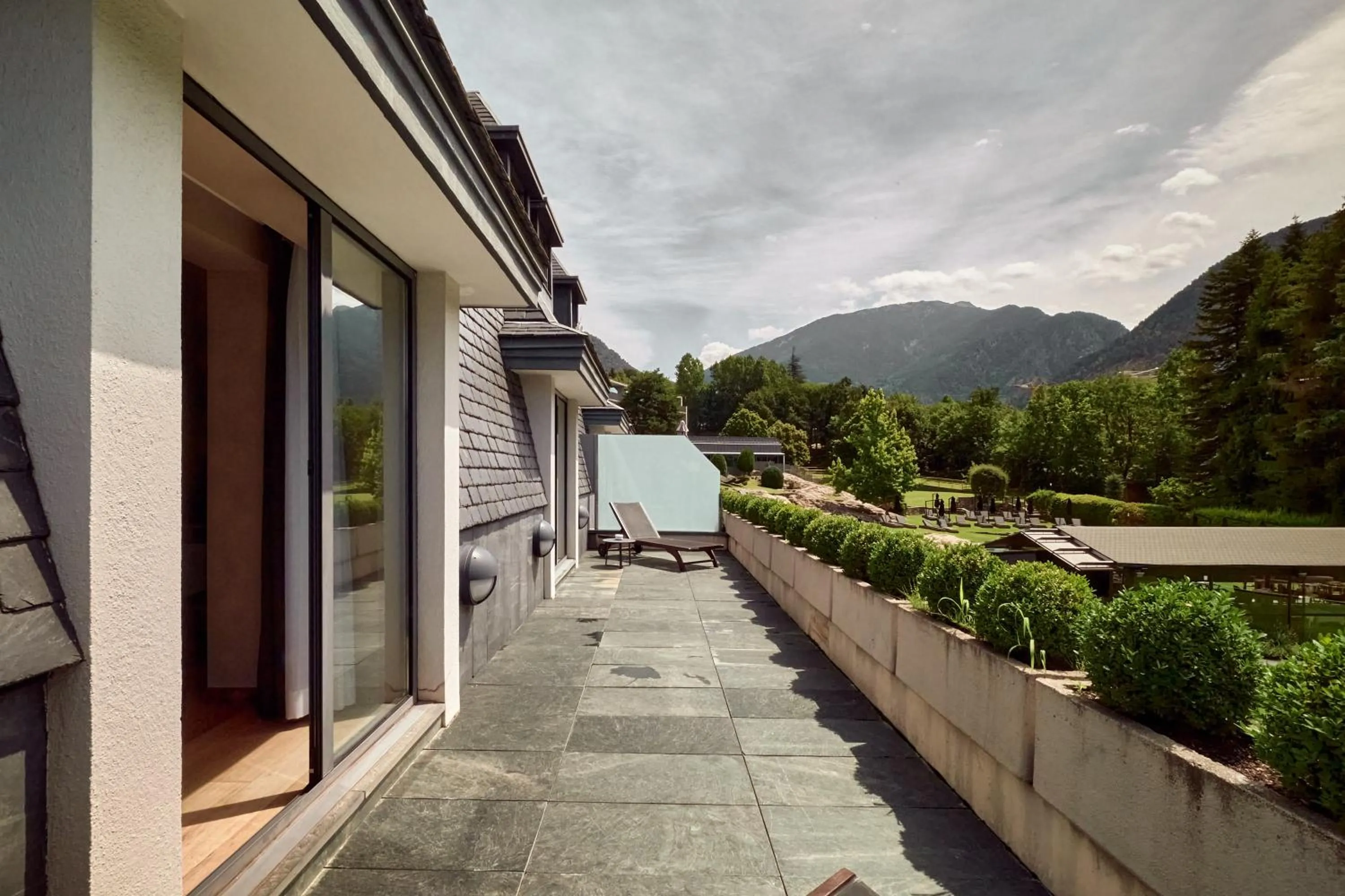 Garden view in Andorra Park Hotel