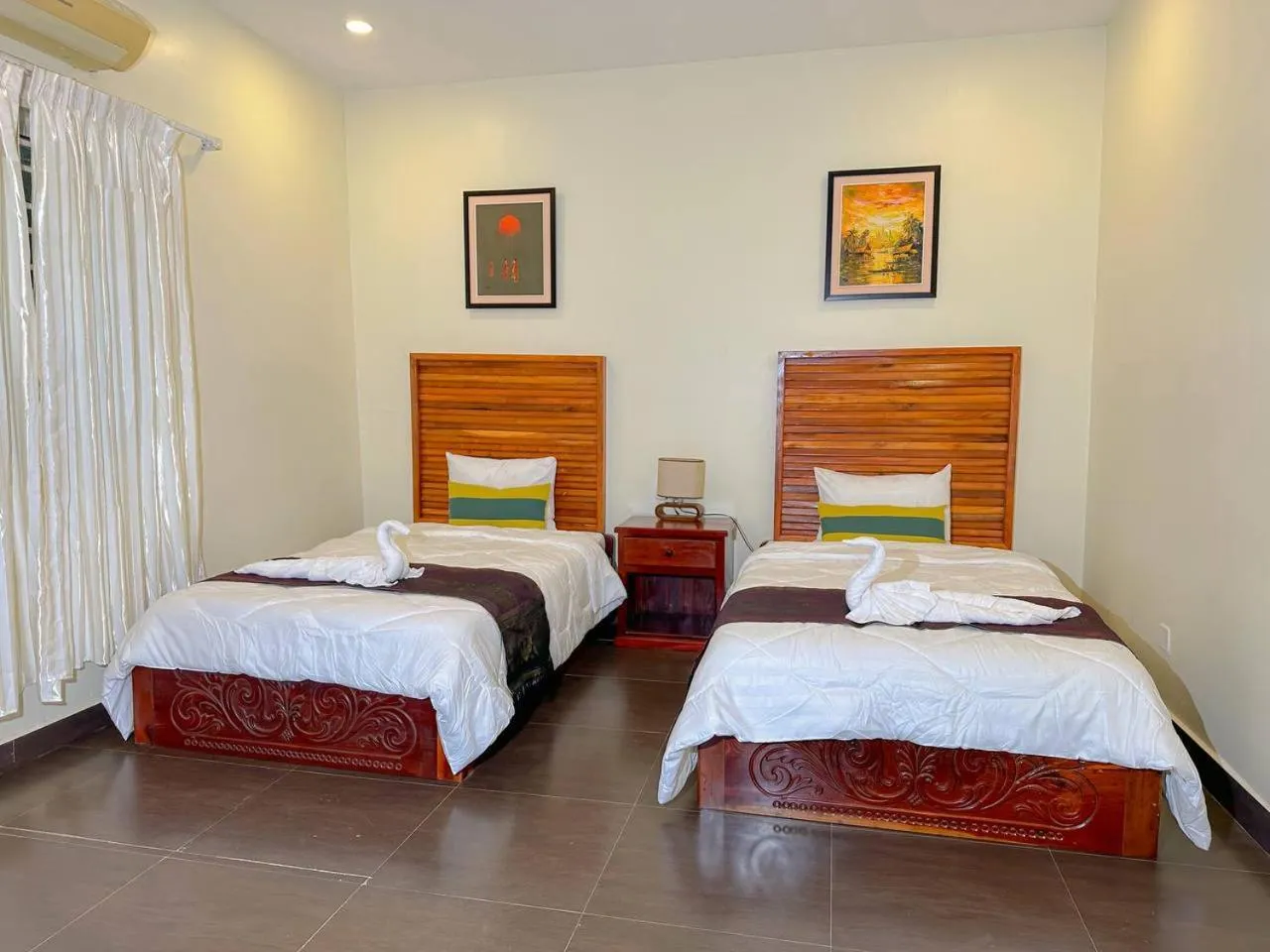 Bedroom, Bed in Summer Resort