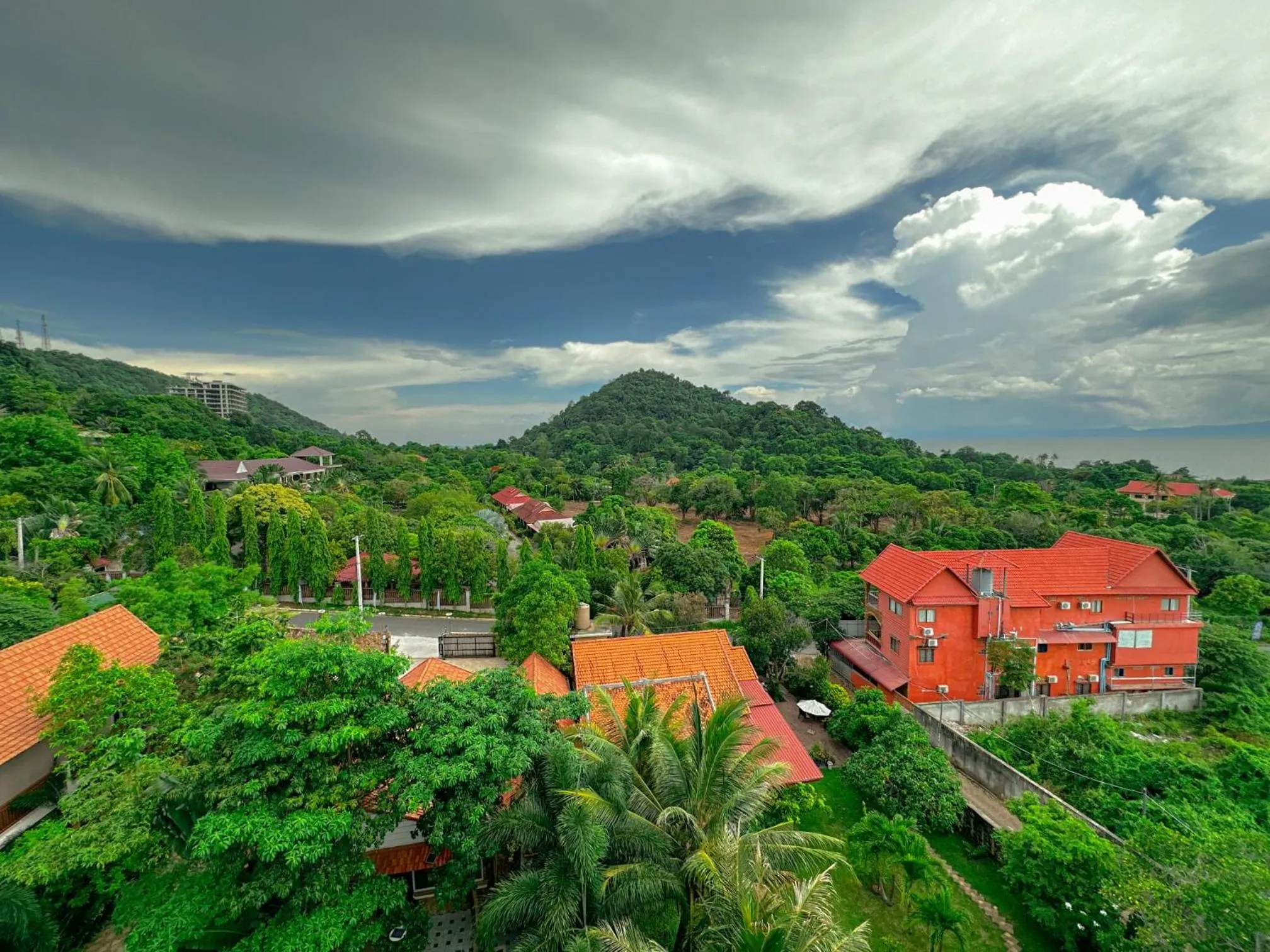 Natural landscape in Summer Resort