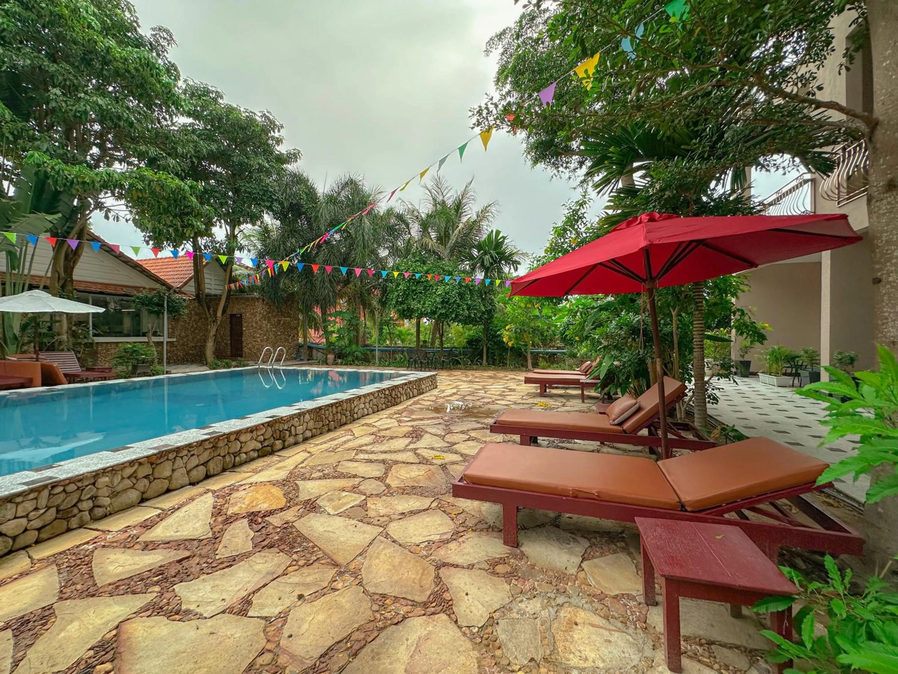 Solarium in Summer Resort