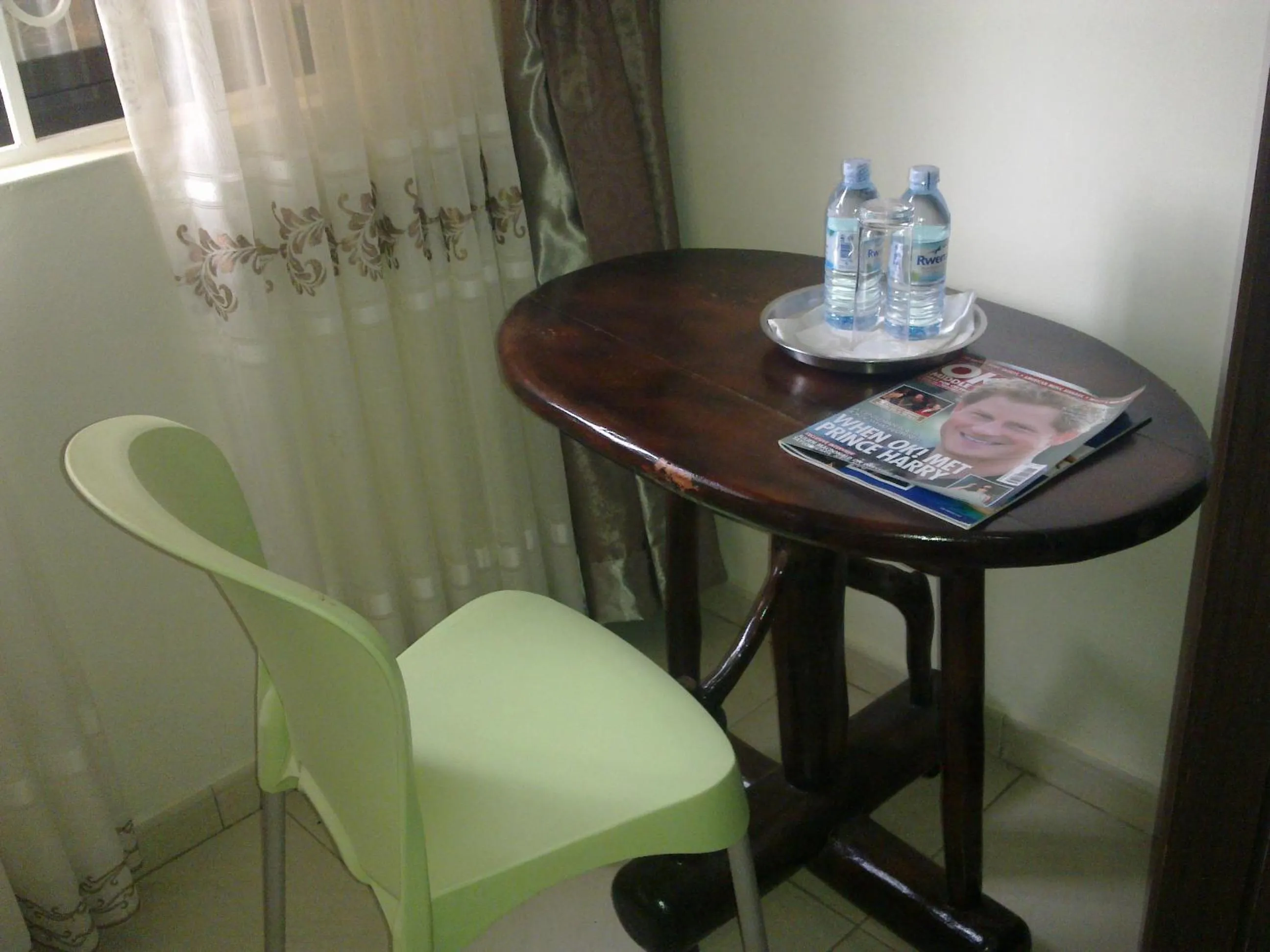 Dining area in The Crested Crane Bwindi Hotel