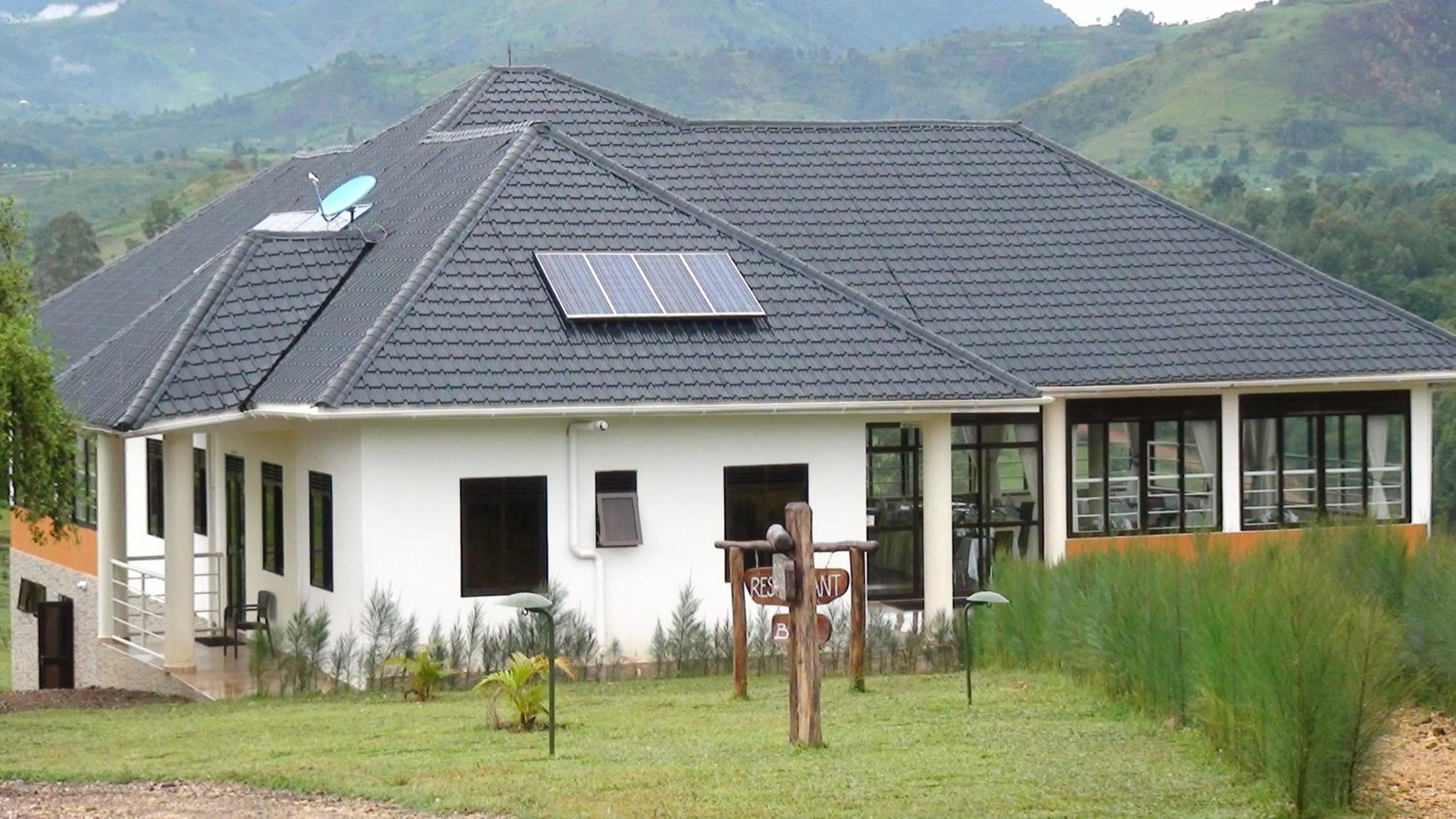 Property building in The Crested Crane Bwindi Hotel