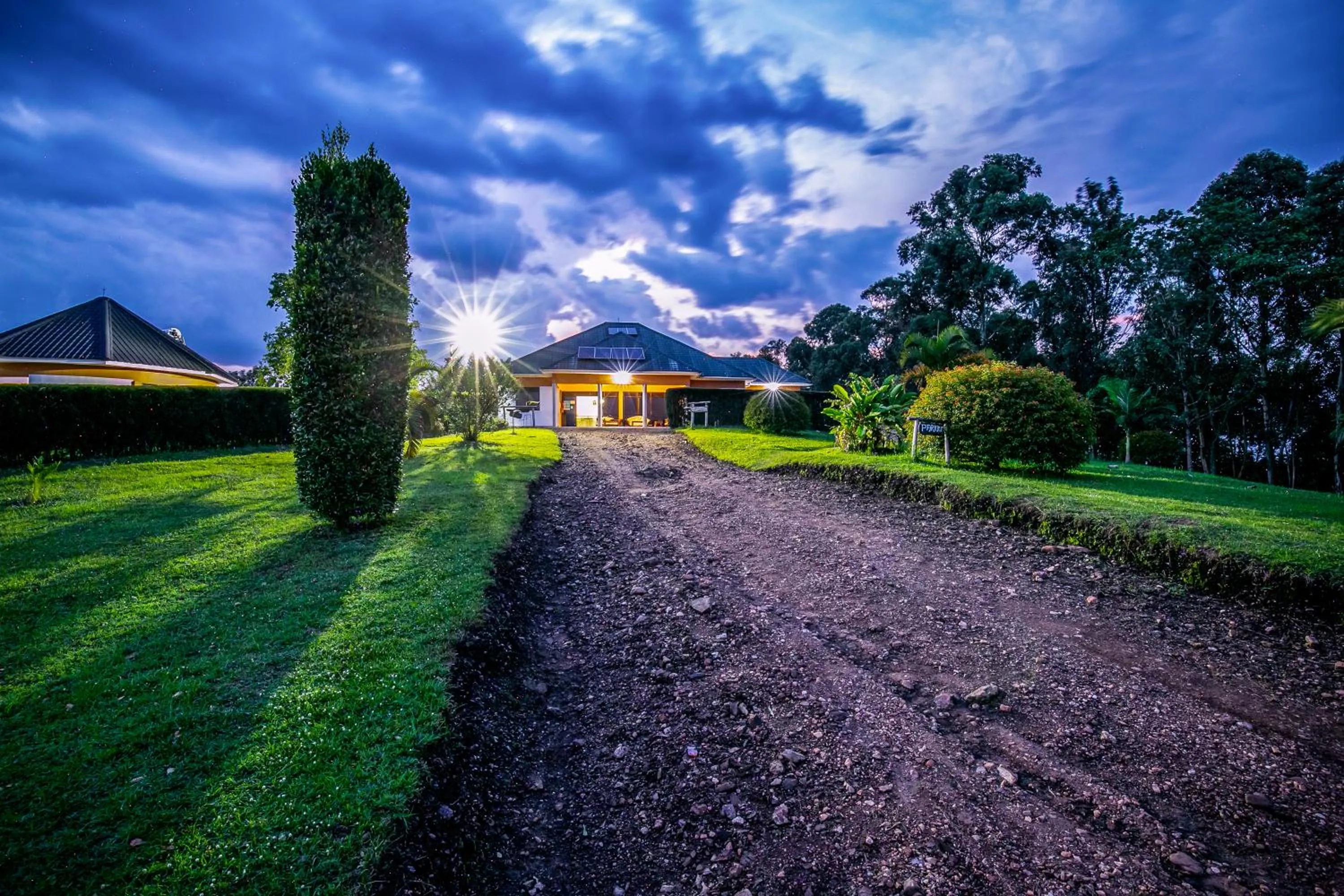 Facade/entrance in The Crested Crane Bwindi Hotel