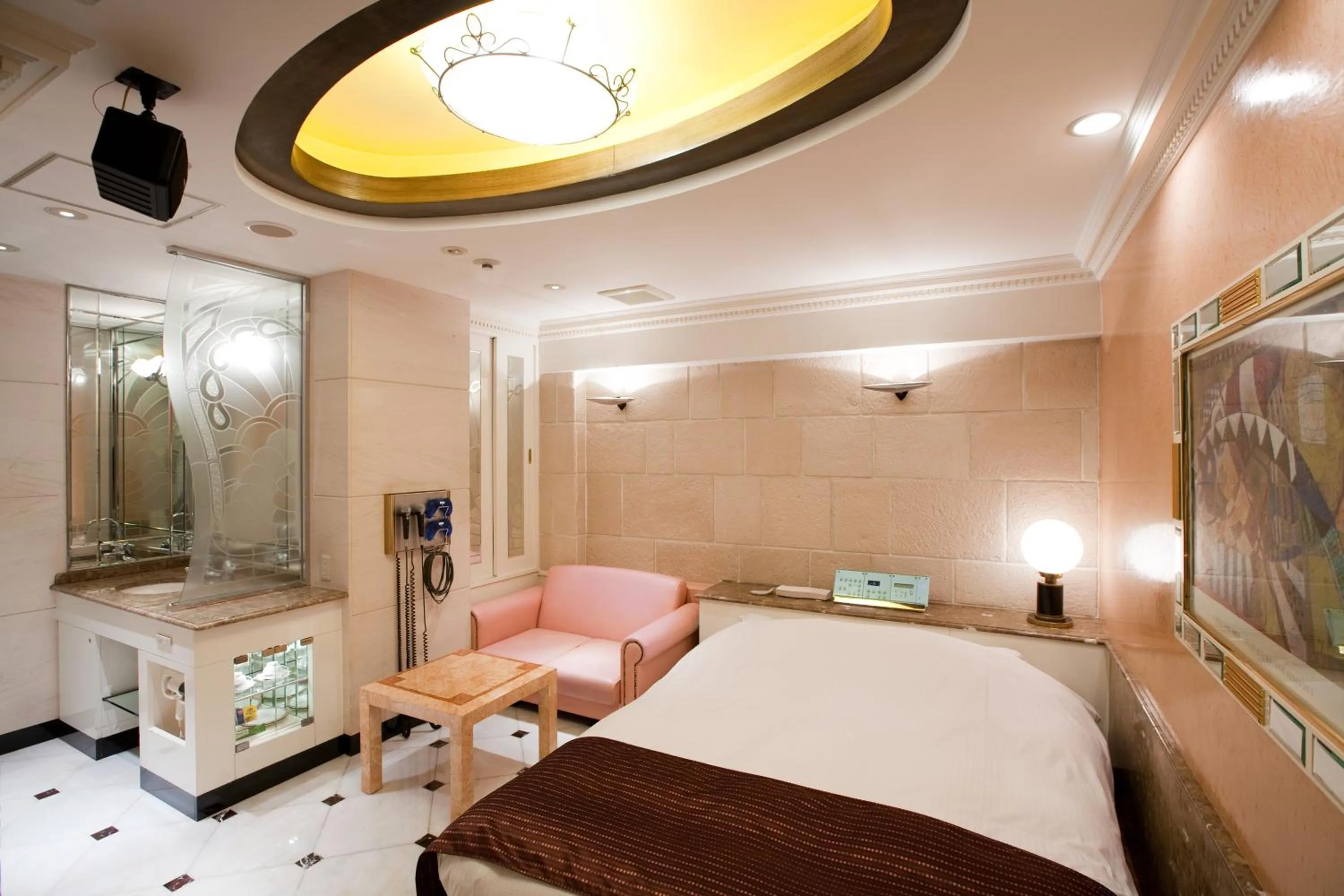 Photo of the whole room, Bed in HOTEL & SPA J-MEX Shinjuku Kabukicho (Adult Only)