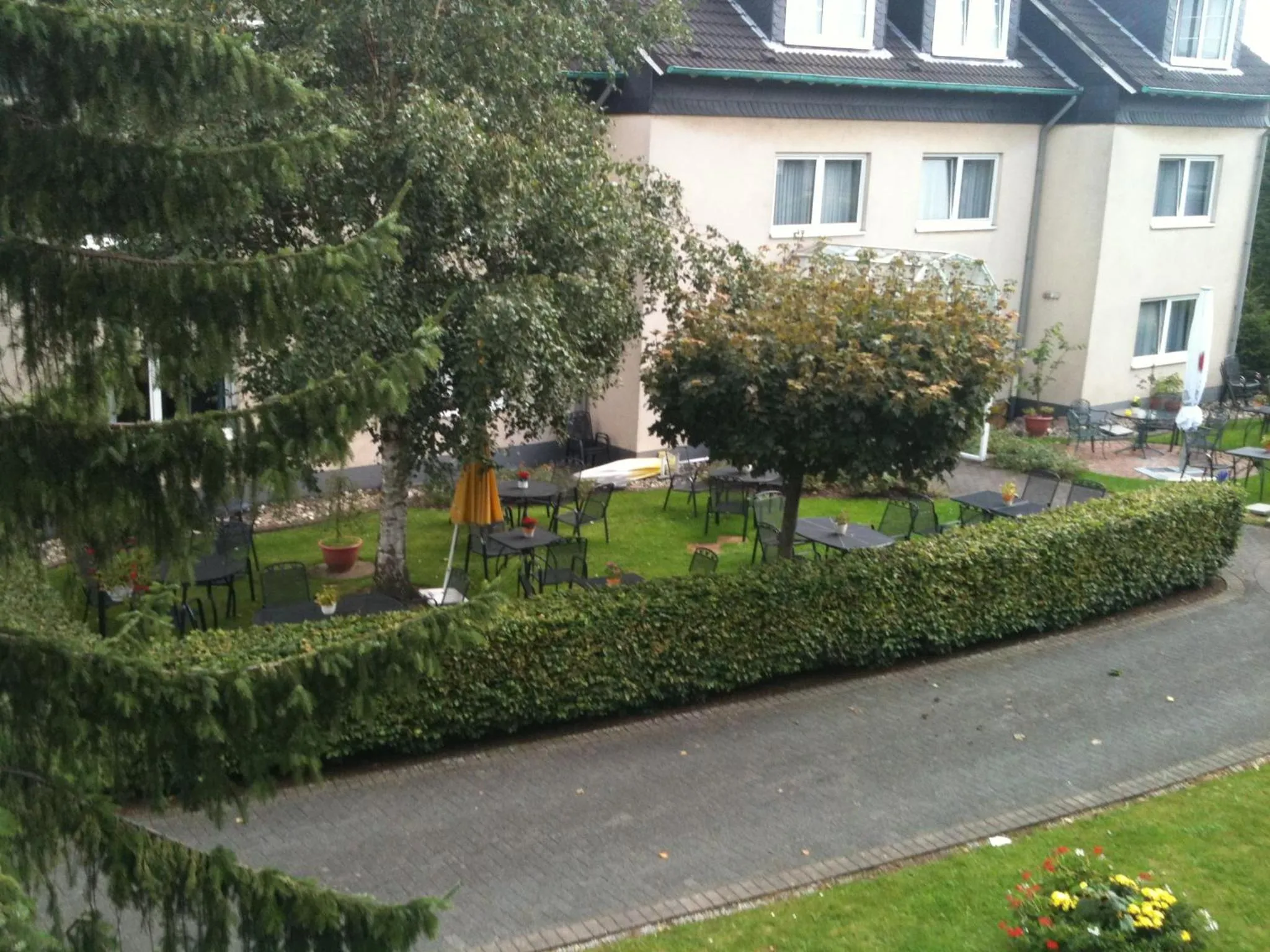 Garden in Hotel Restaurant Fischer