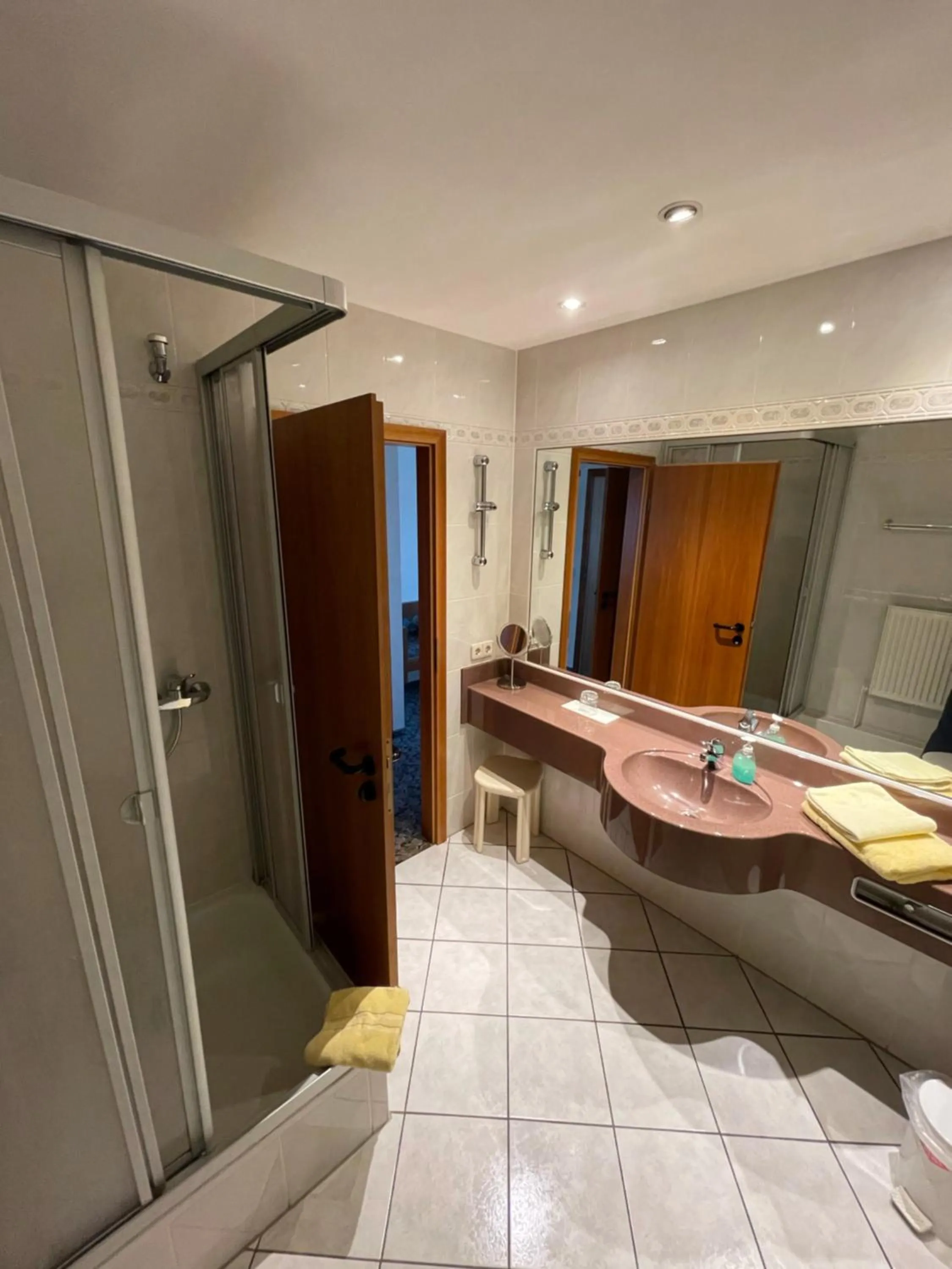 Bathroom in Hotel Restaurant Fischer