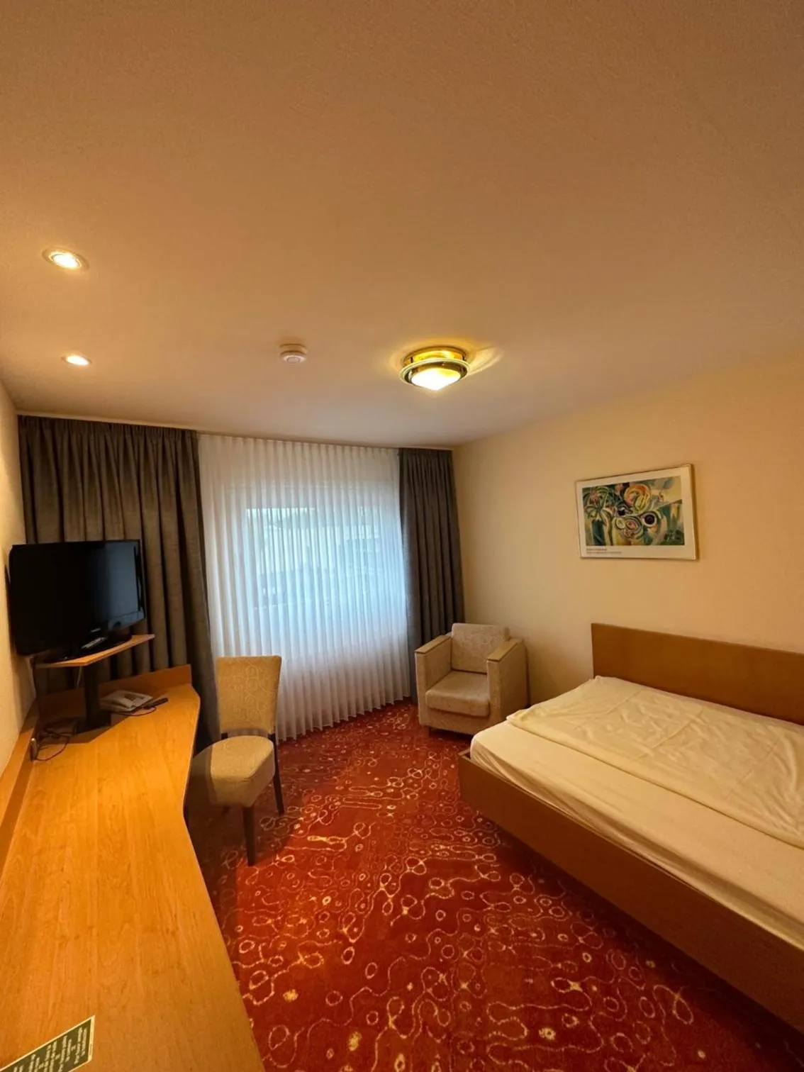 Photo of the whole room, Bed in Hotel Restaurant Fischer