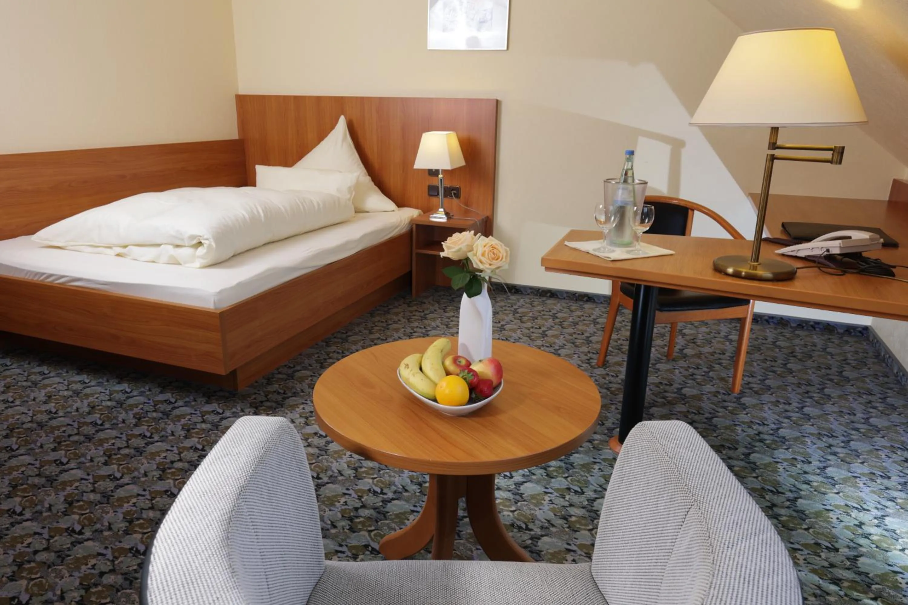 Photo of the whole room, Bed in Hotel Restaurant Fischer