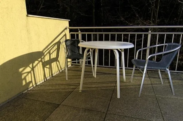 Patio in Hotel Avalon