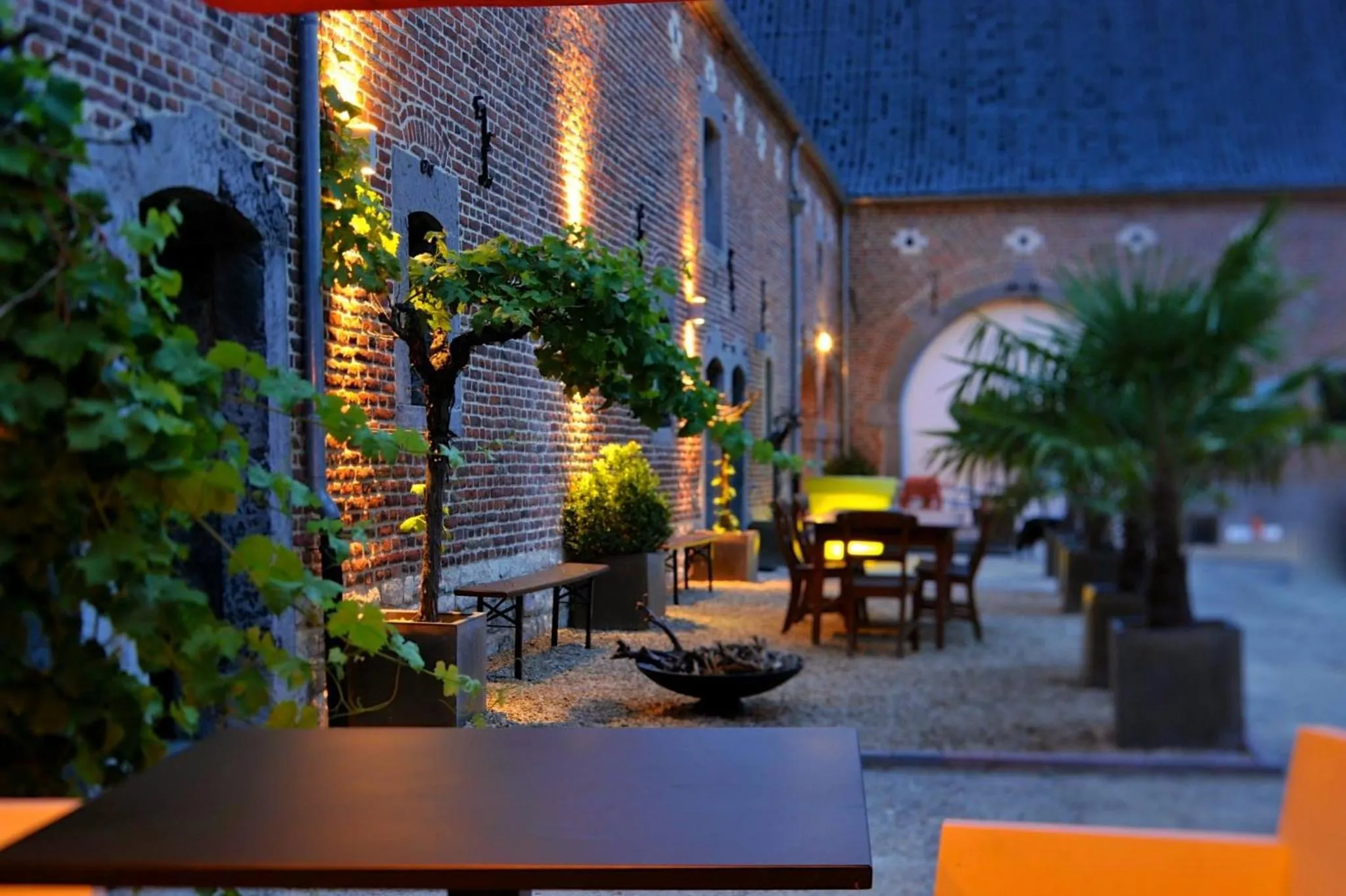 Patio in B&B L'Epicurie