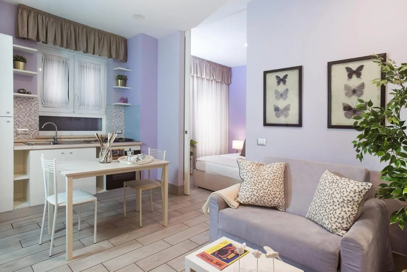 Living room in Residenza Flegrea