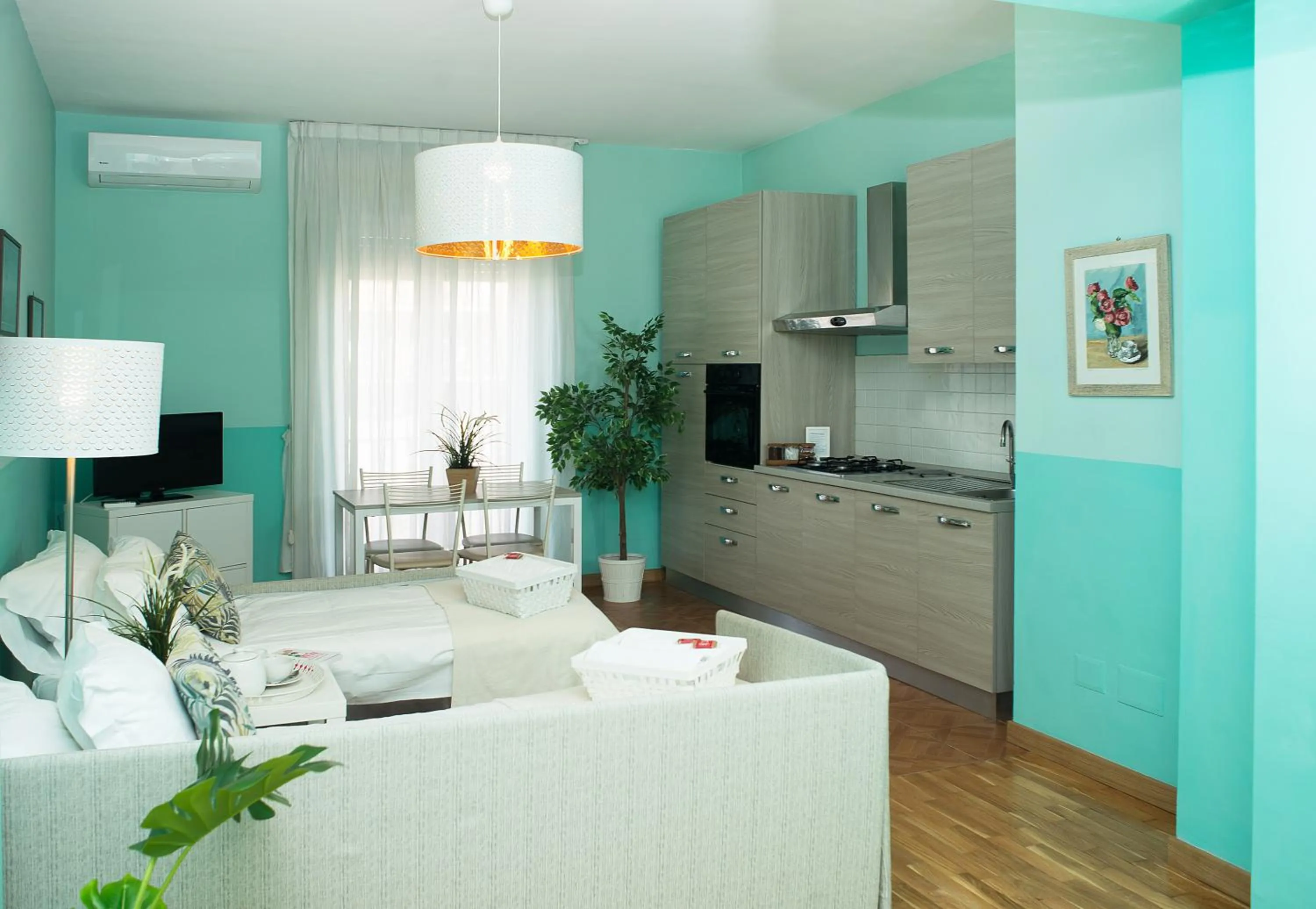 Living room in Residenza Flegrea