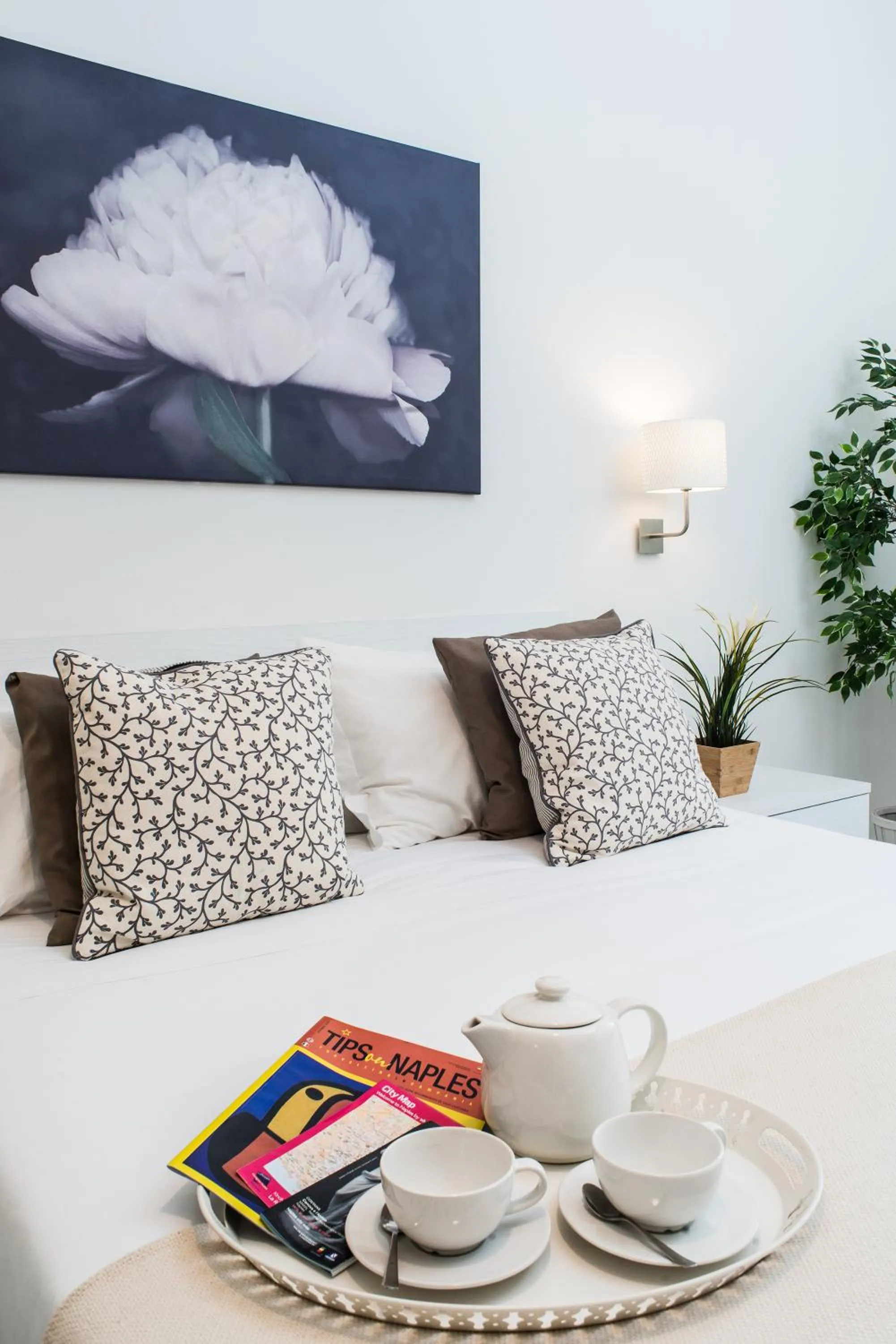 Bedroom, Bed in Residenza Flegrea