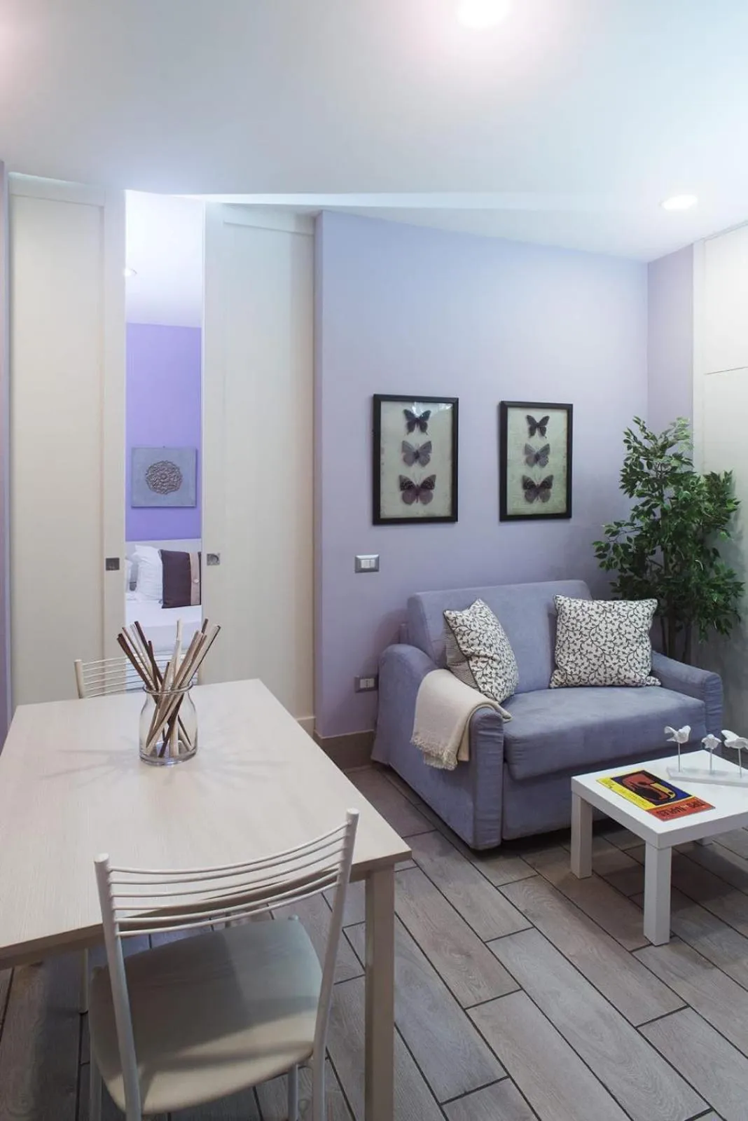 Living room in Residenza Flegrea