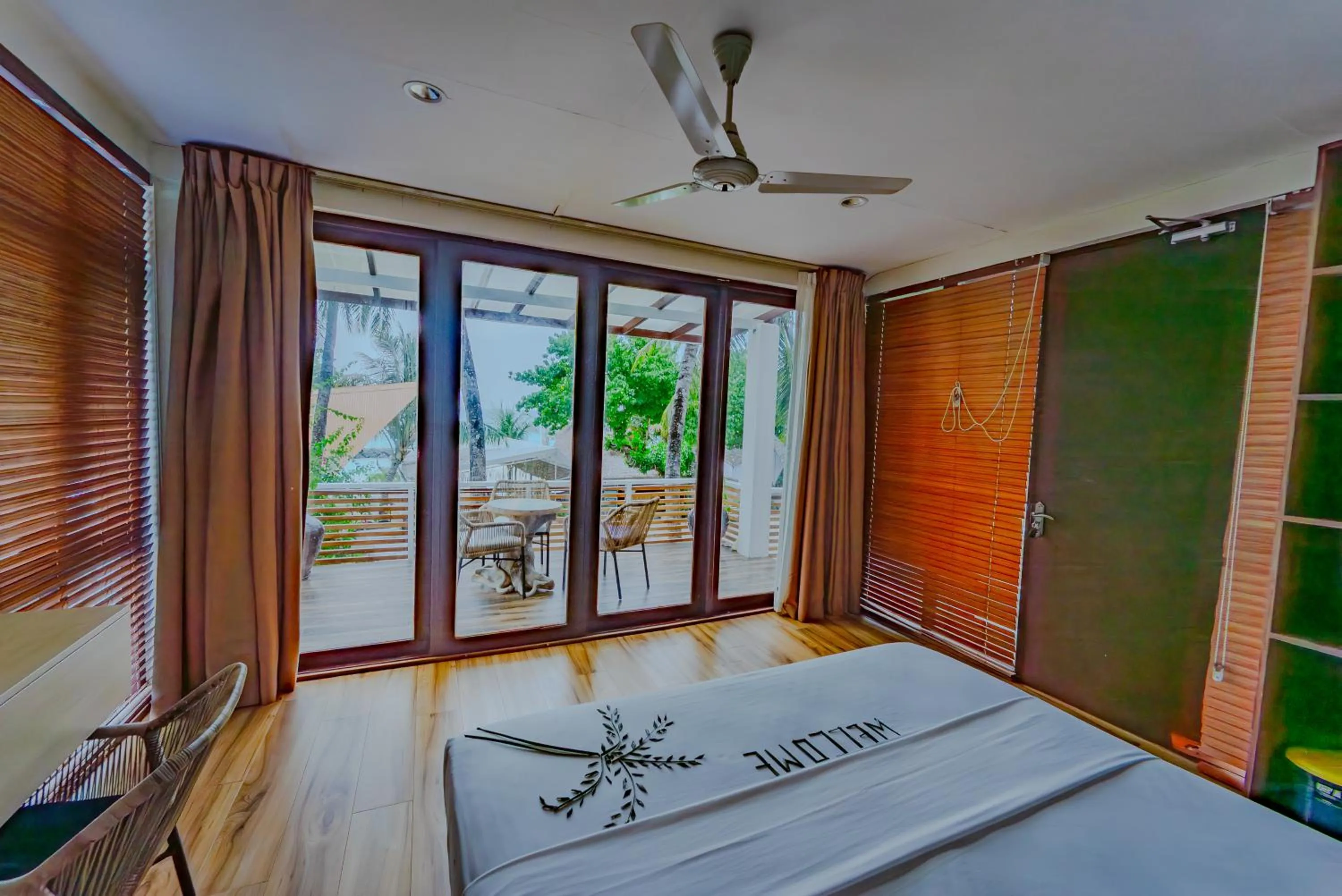 Bed in Kinan Retreat