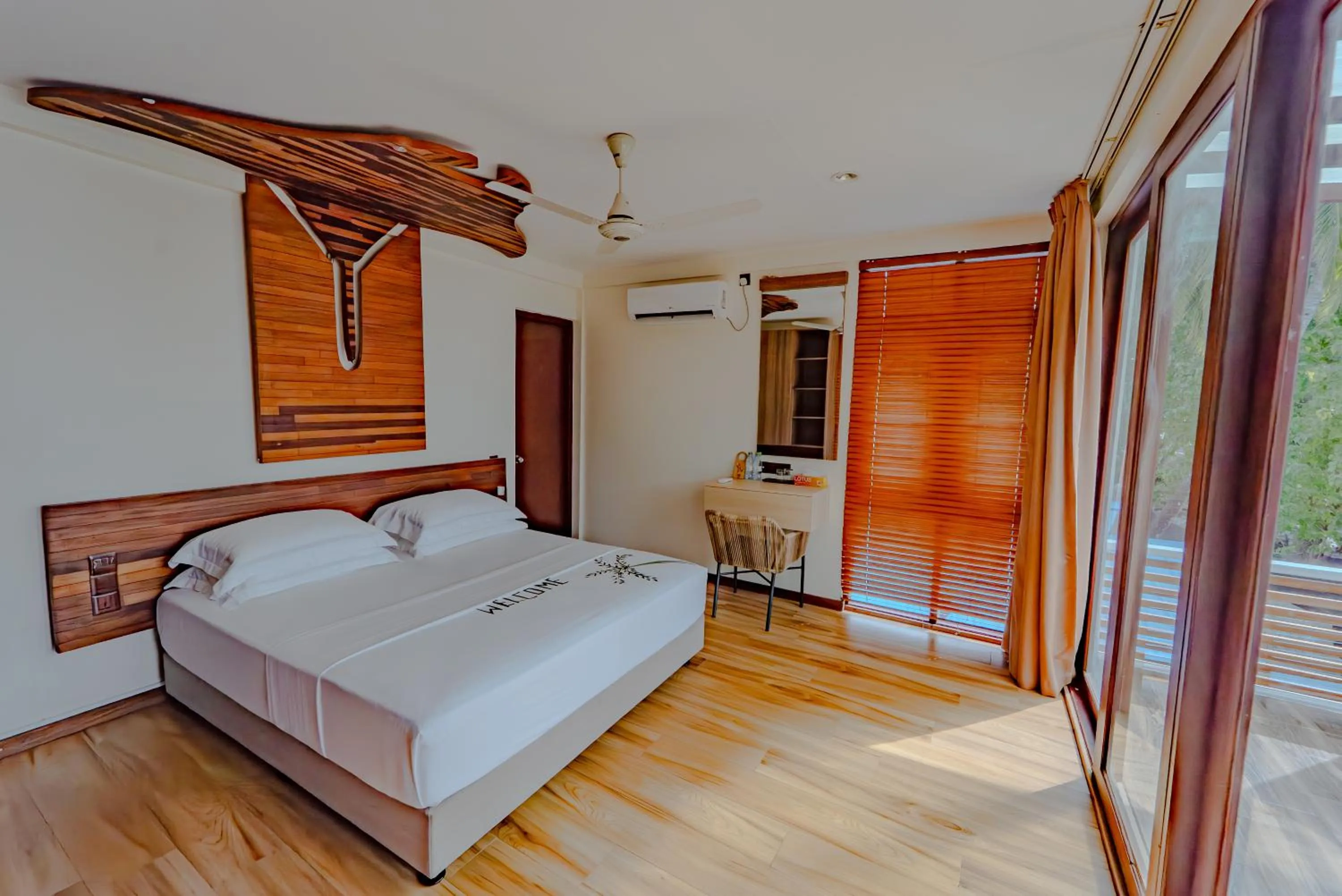 Bed in Kinan Retreat