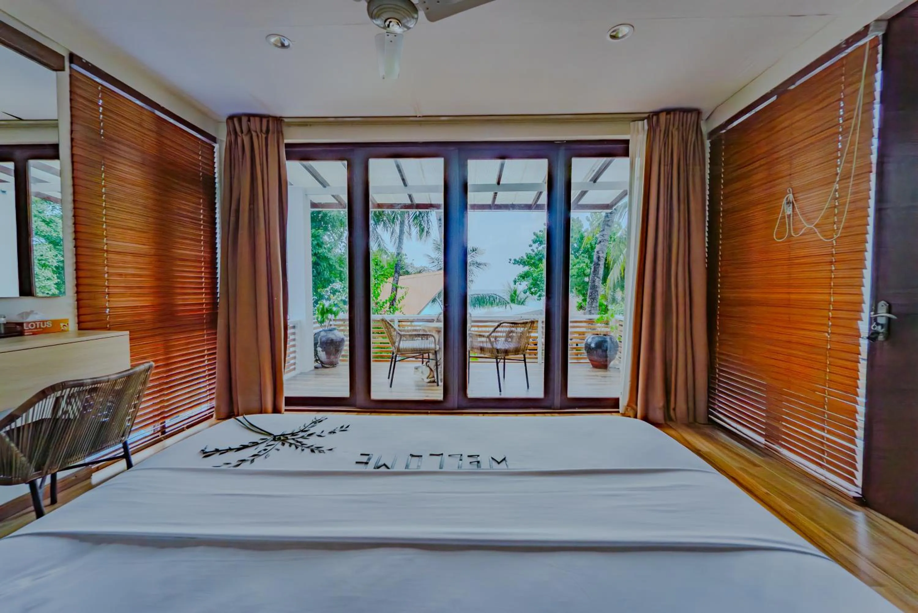 Bed in Kinan Retreat