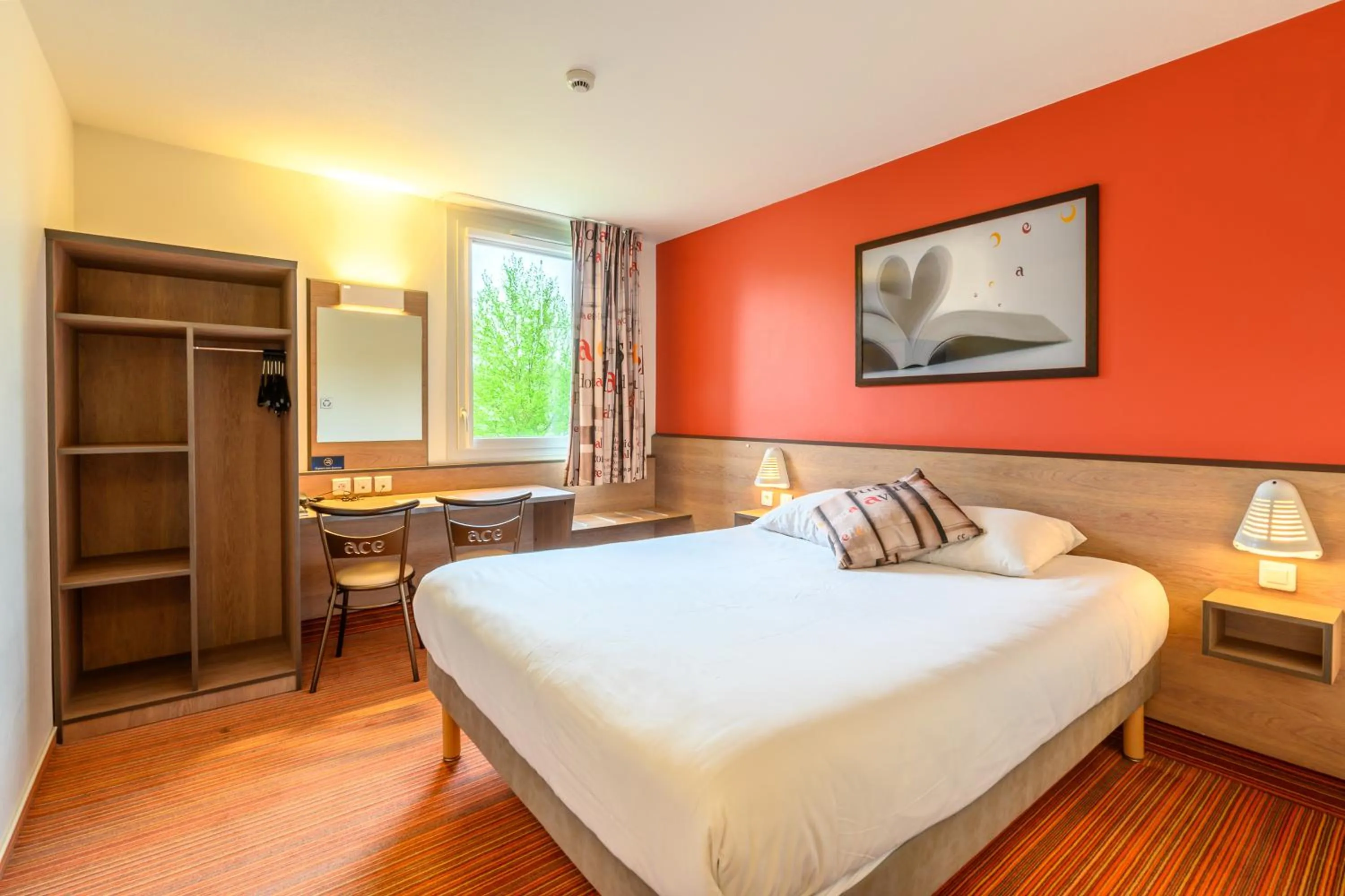 Bed in Ace Hotel Troyes