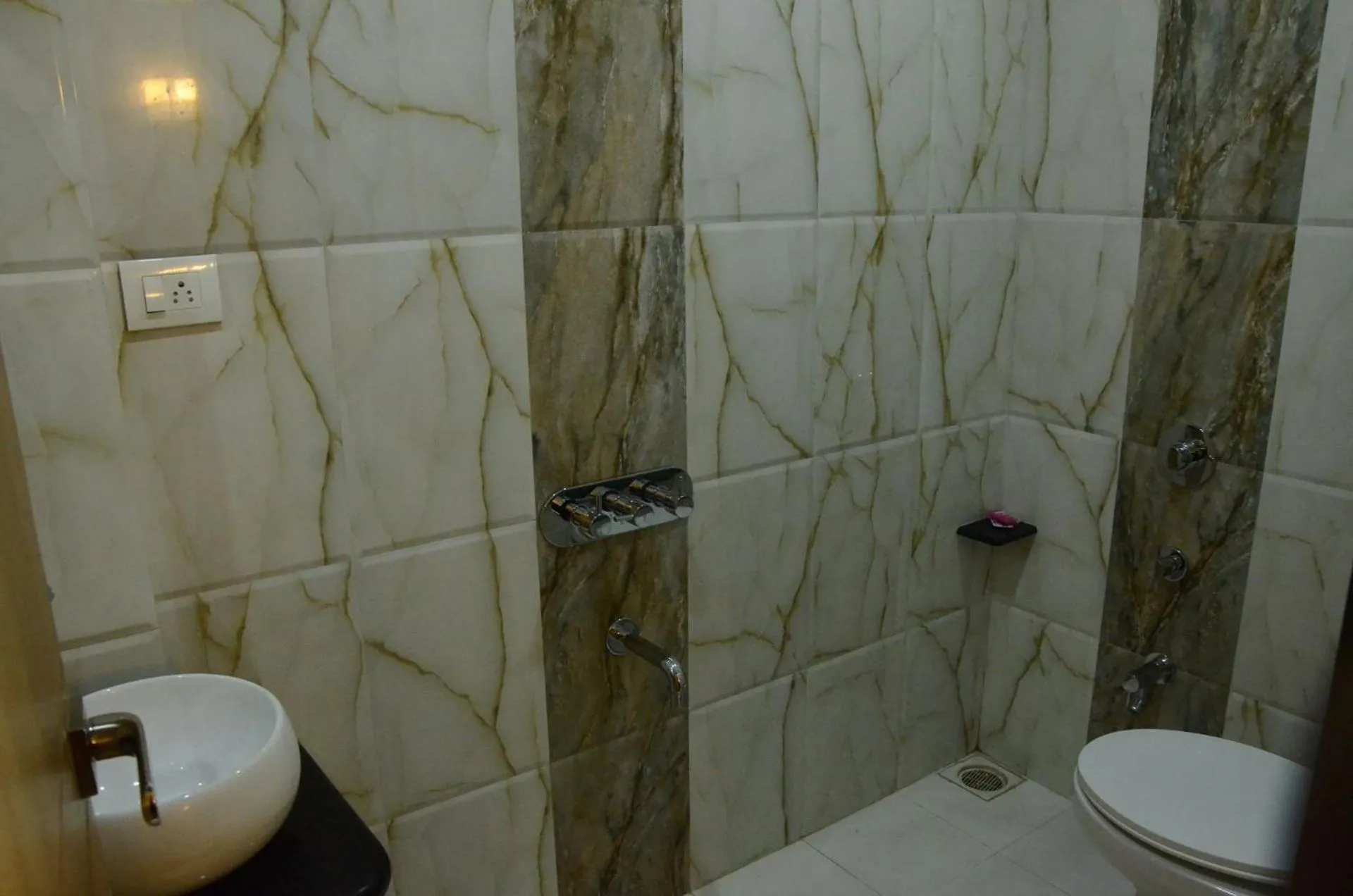 Bathroom in Hotel Sach Regency